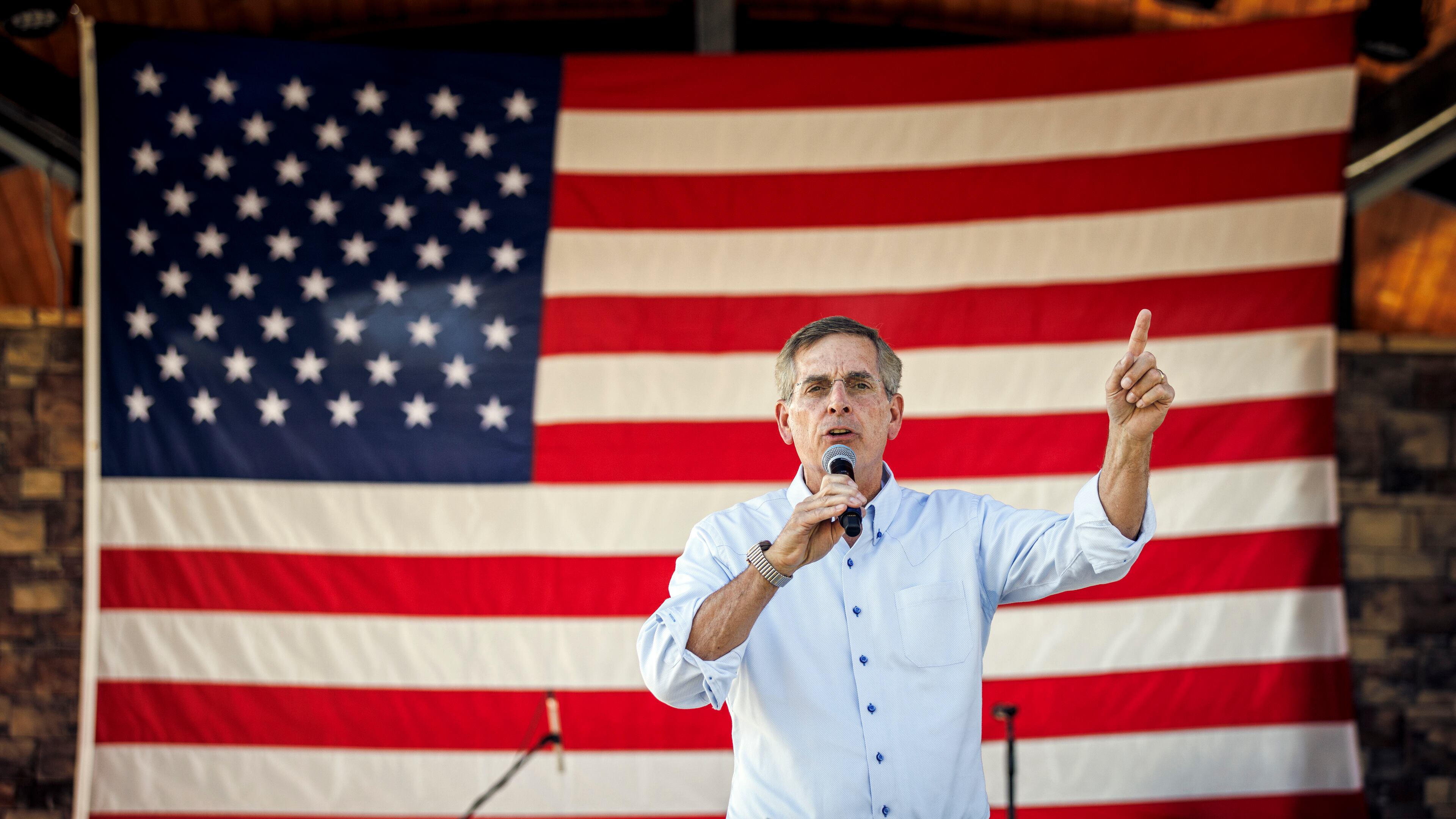 Secretary of State Brad Raffensperger said he and his team are ready if Georgia's election is contested again as it was in 2020. (Dustin Chambers/The New York Times)