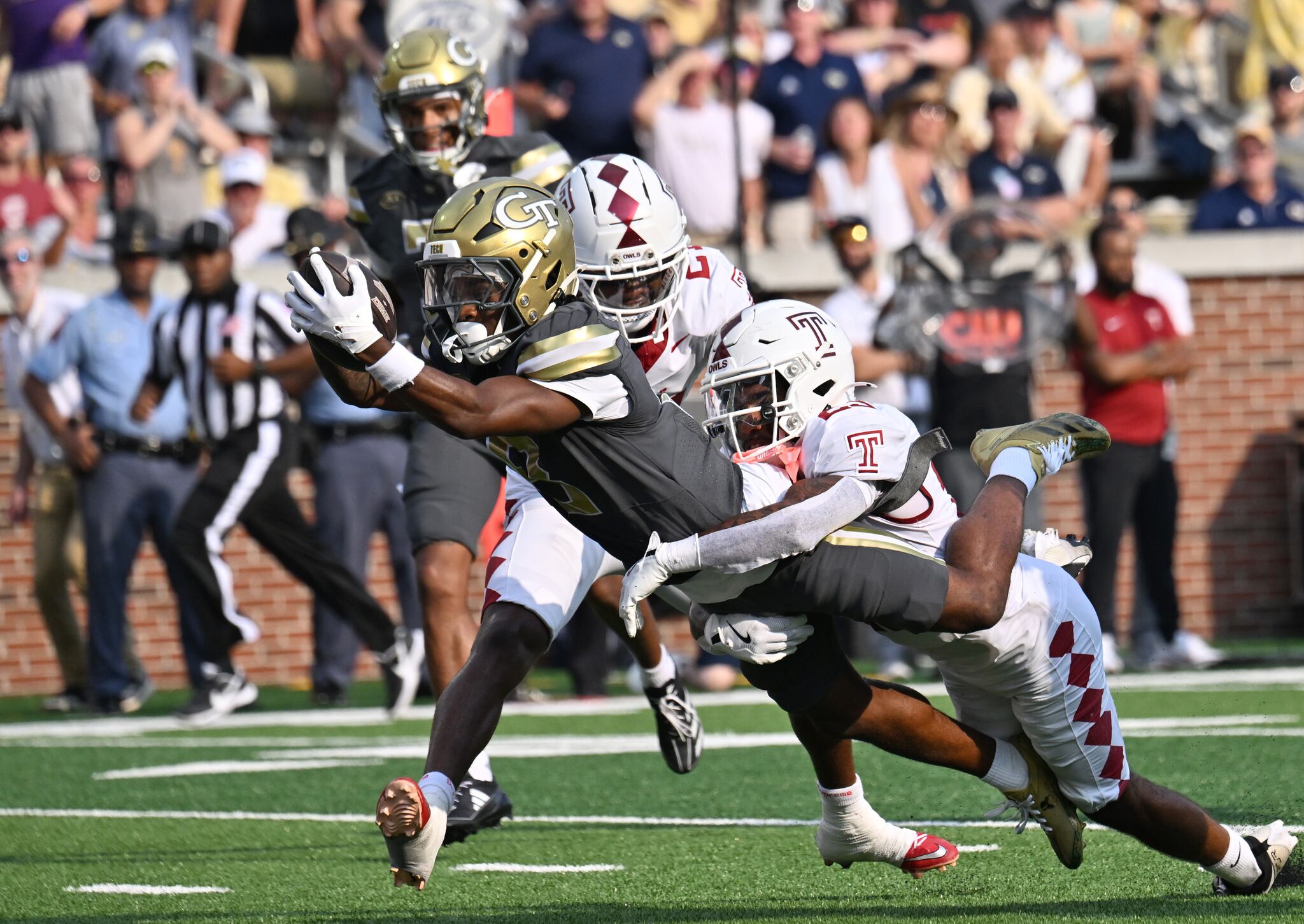 Touchdown Ga Tech Georgia Tech has plenty of room to improve despite 3-touchdown victory