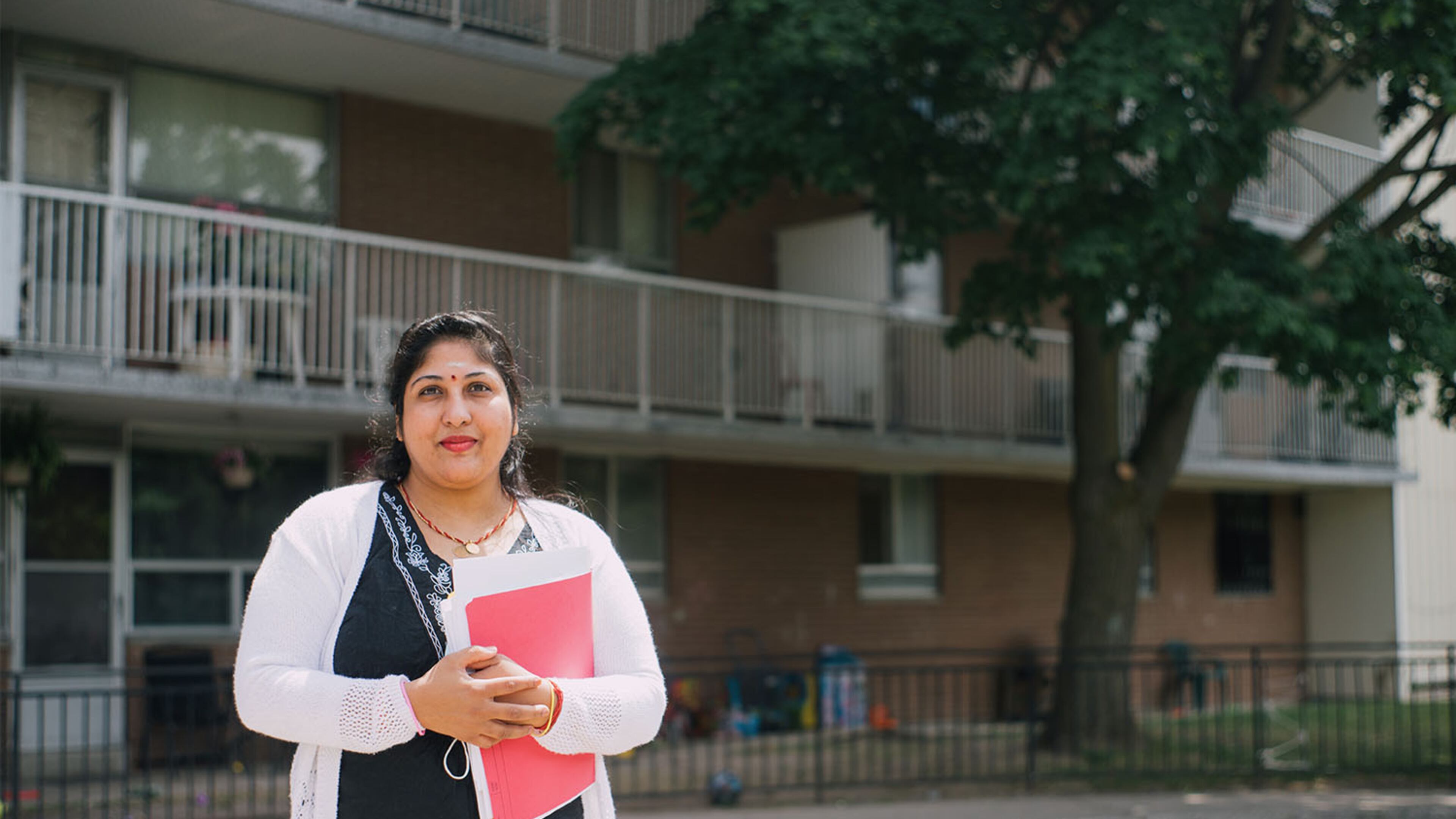 Suganthine Sundaralingam is a neighbourhood ambassador in Scarborough. Photo by Jennifer Su