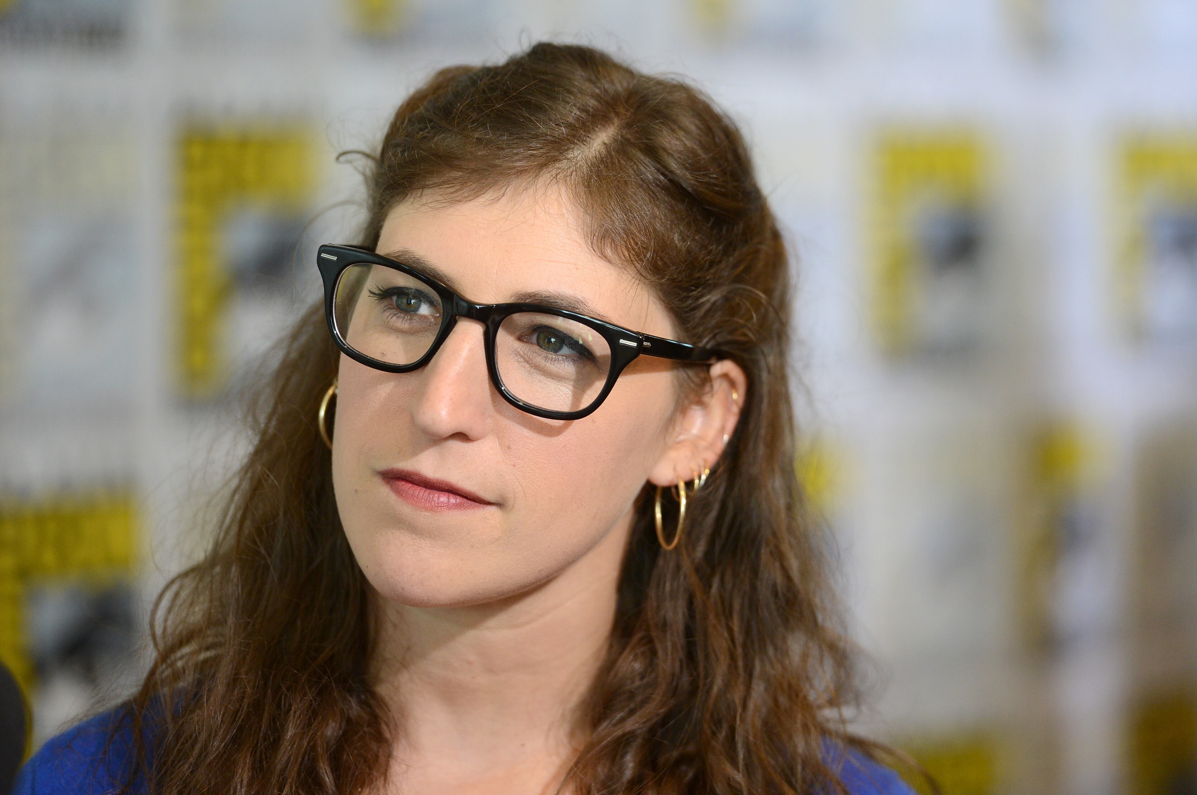 Actress Mayim Bialik attends "The Big Bang Theory" Press Room during Comic-Con International 2012 held at the Hilton San Diego Bayfront Hotel on July 13, 2012, in San Diego, Calif.