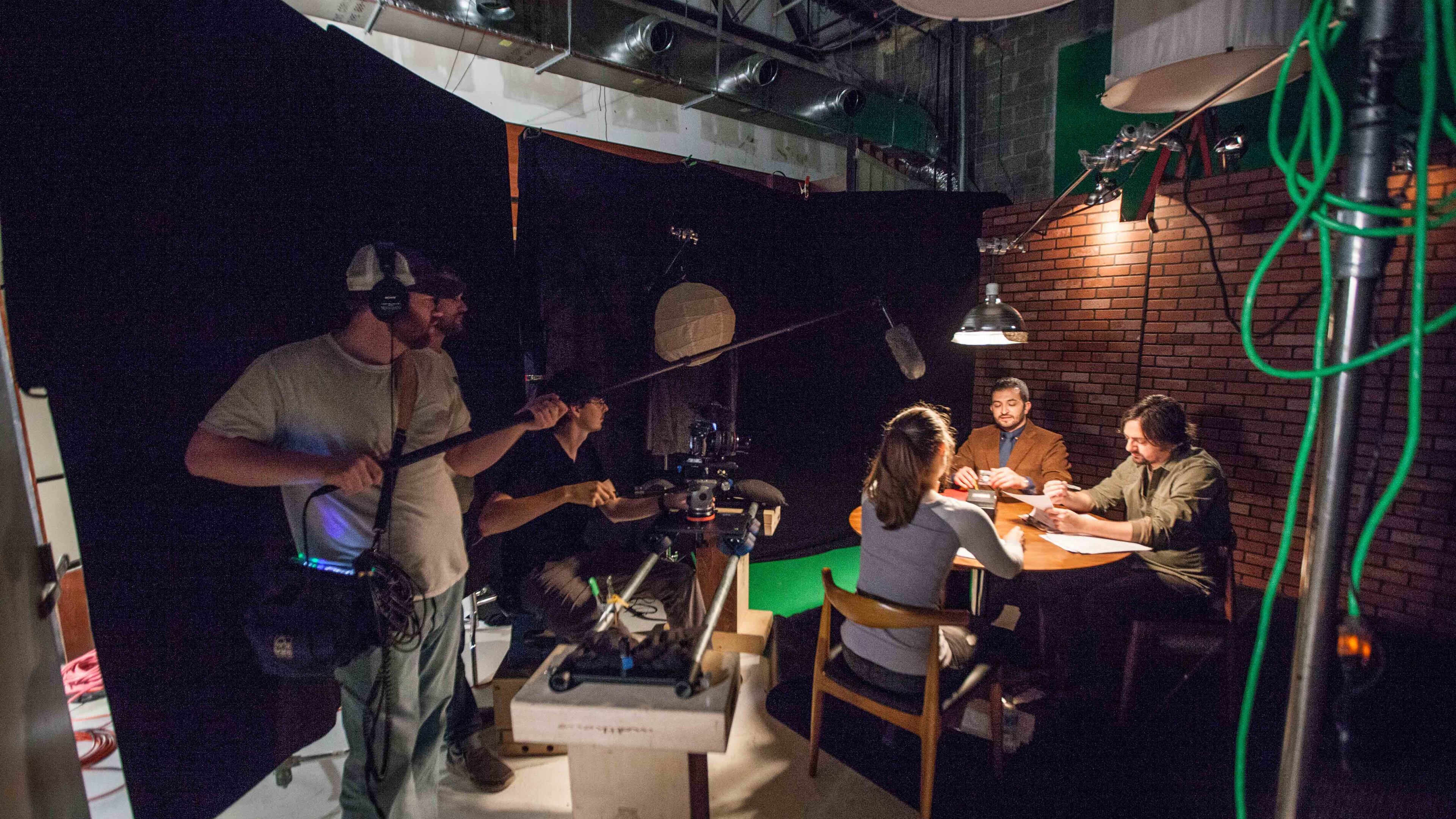 In addition to mainstays like the 48 Hour Film Project, pictured here, or Shortsfest, writers now have another opportunity in the Atlanta area to develop their skills: the Sundance Institute's Episodic Program. (Branden Camp for the AJC 2015)