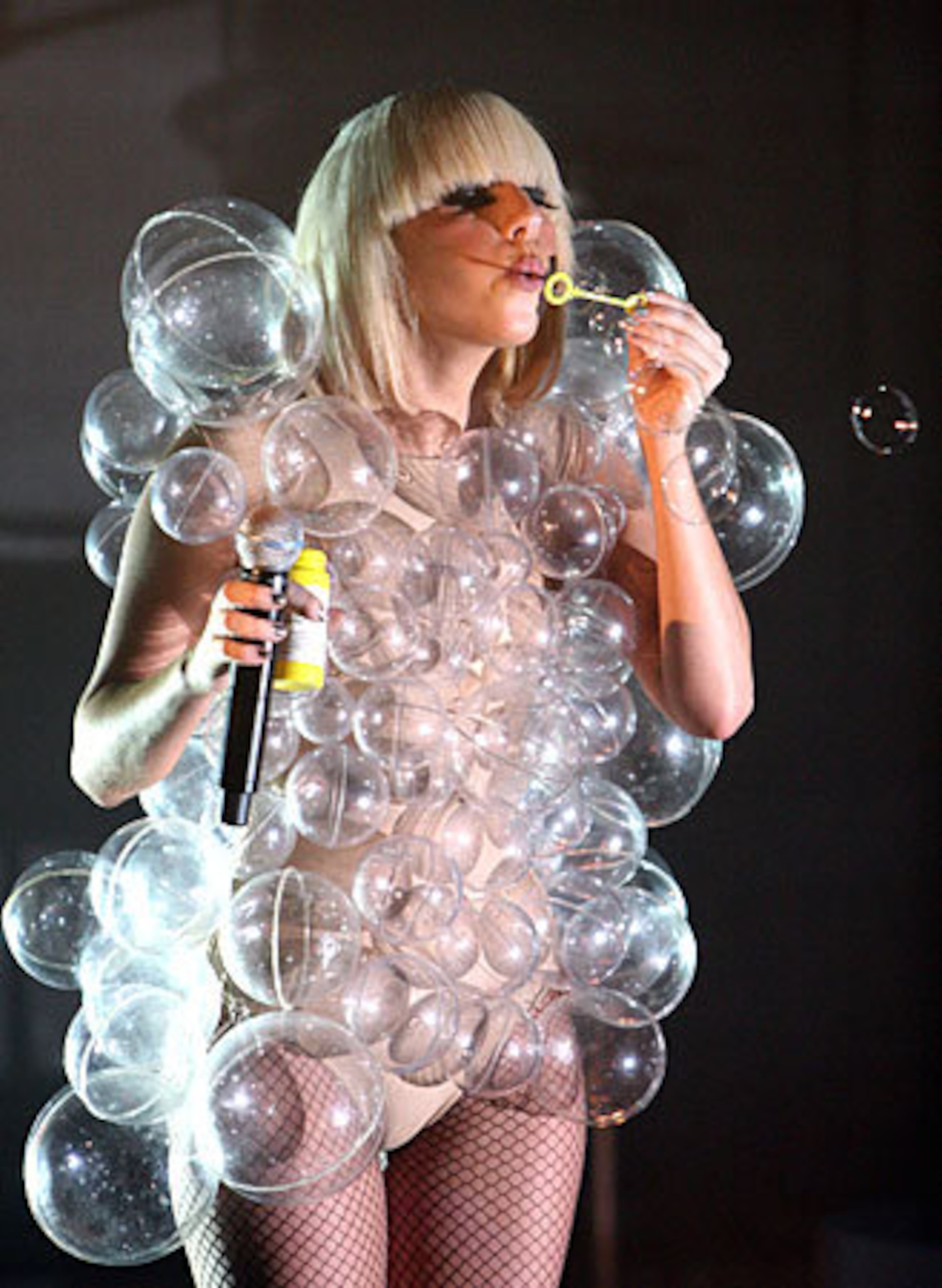 A 2009 classic: The iconic bubble dress, very Bjorkian in its childlike execution.