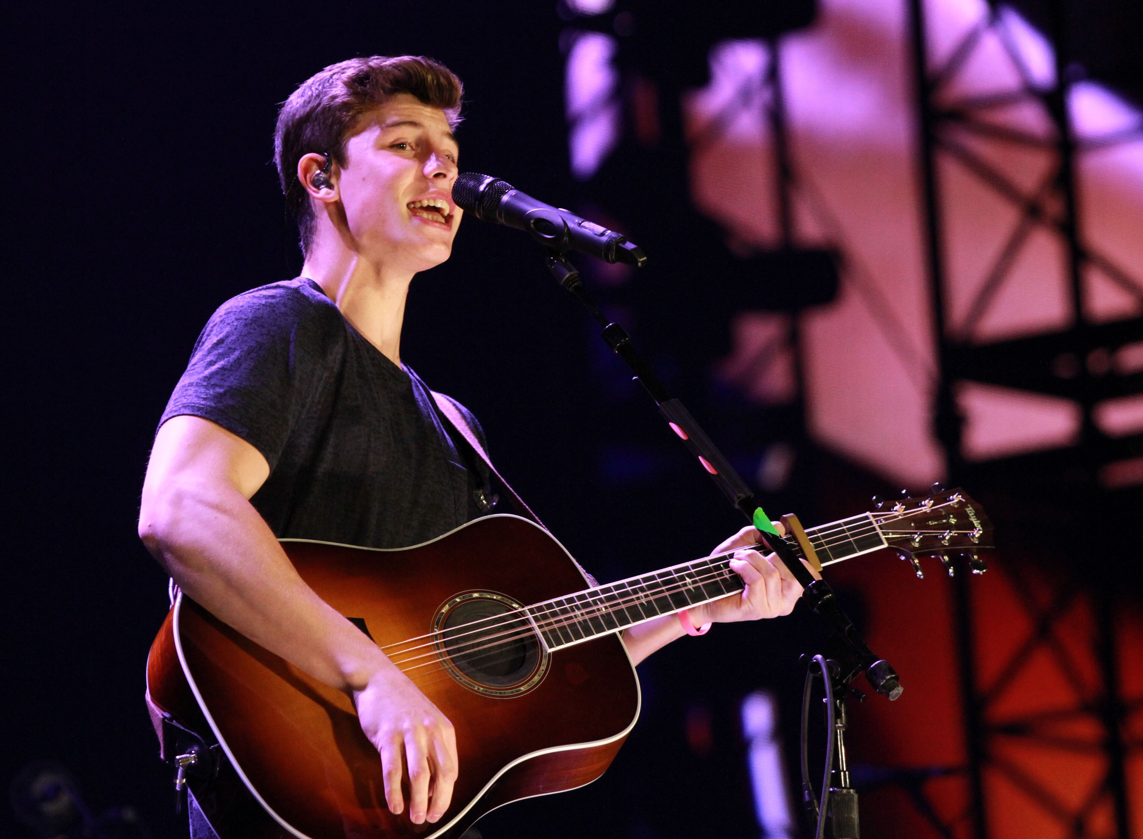 Shawn Mendes opened the evening of music. Photo: Robb D. Cohen/www.RobbsPhotos.com.