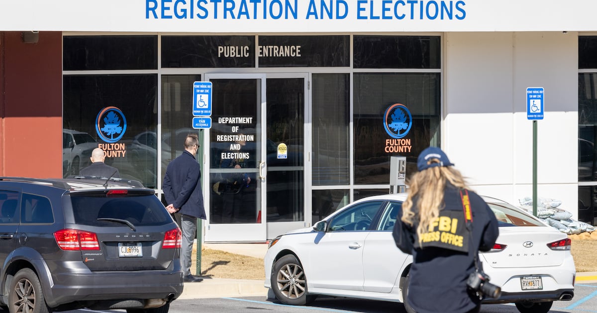 FBI raids Fulton County election office