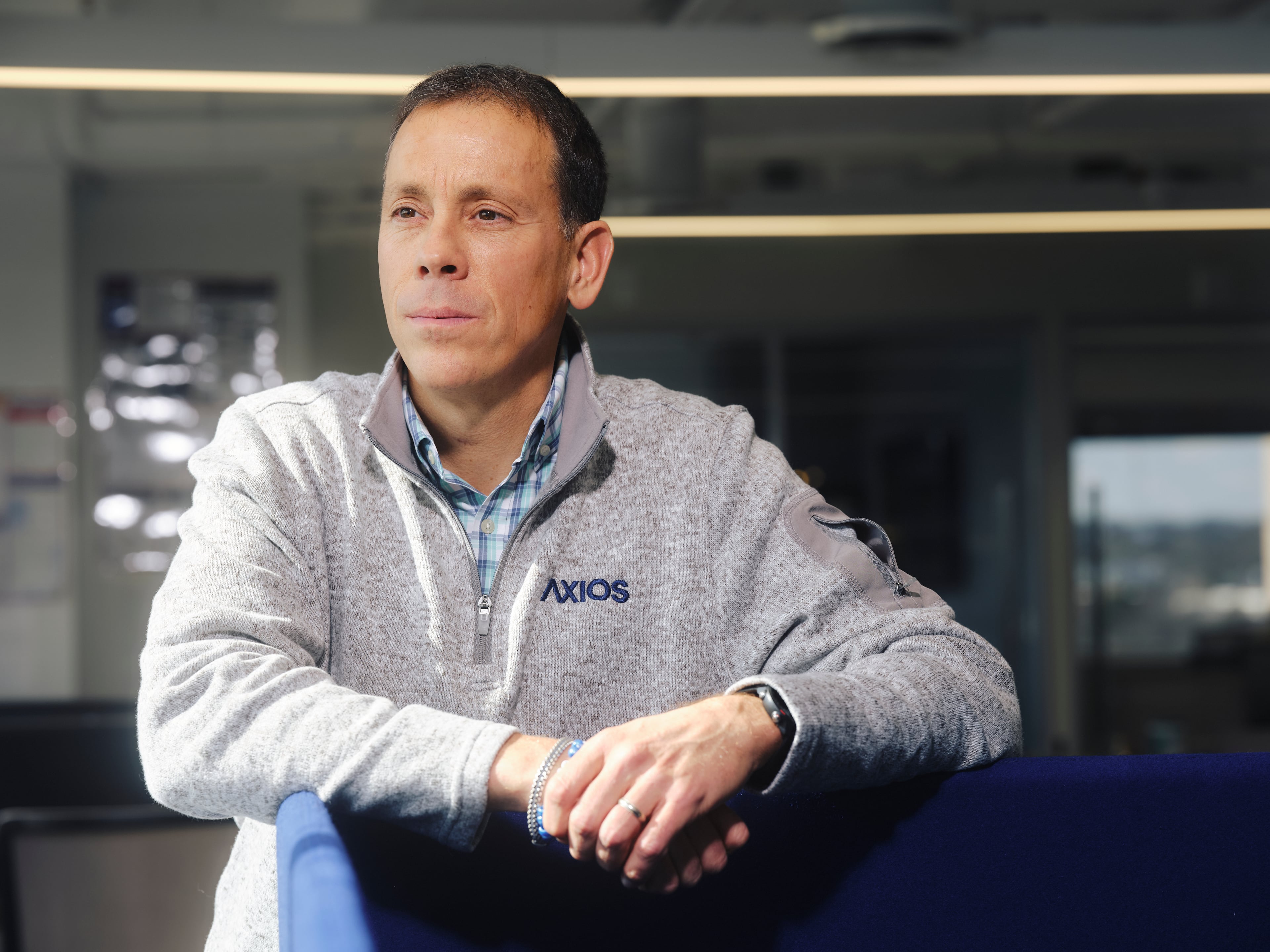 Jim VandeHei is the co-founder and chief executive of Axios. (Jared Soares/New York Times 2022)