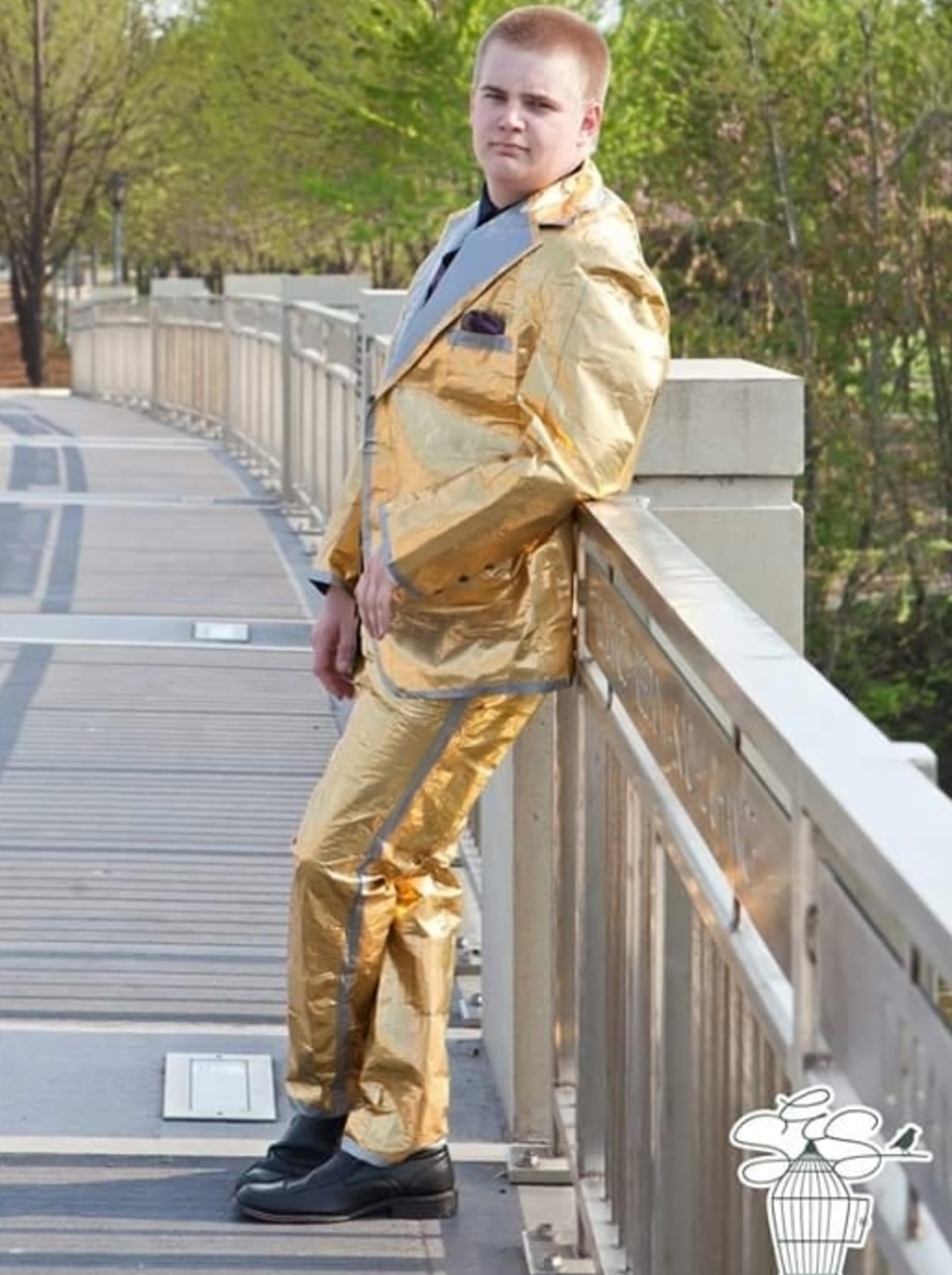 Here are some of the entrants into the 2015 Duck Brand Duct Tape Stuck at Prom scholarship competition.