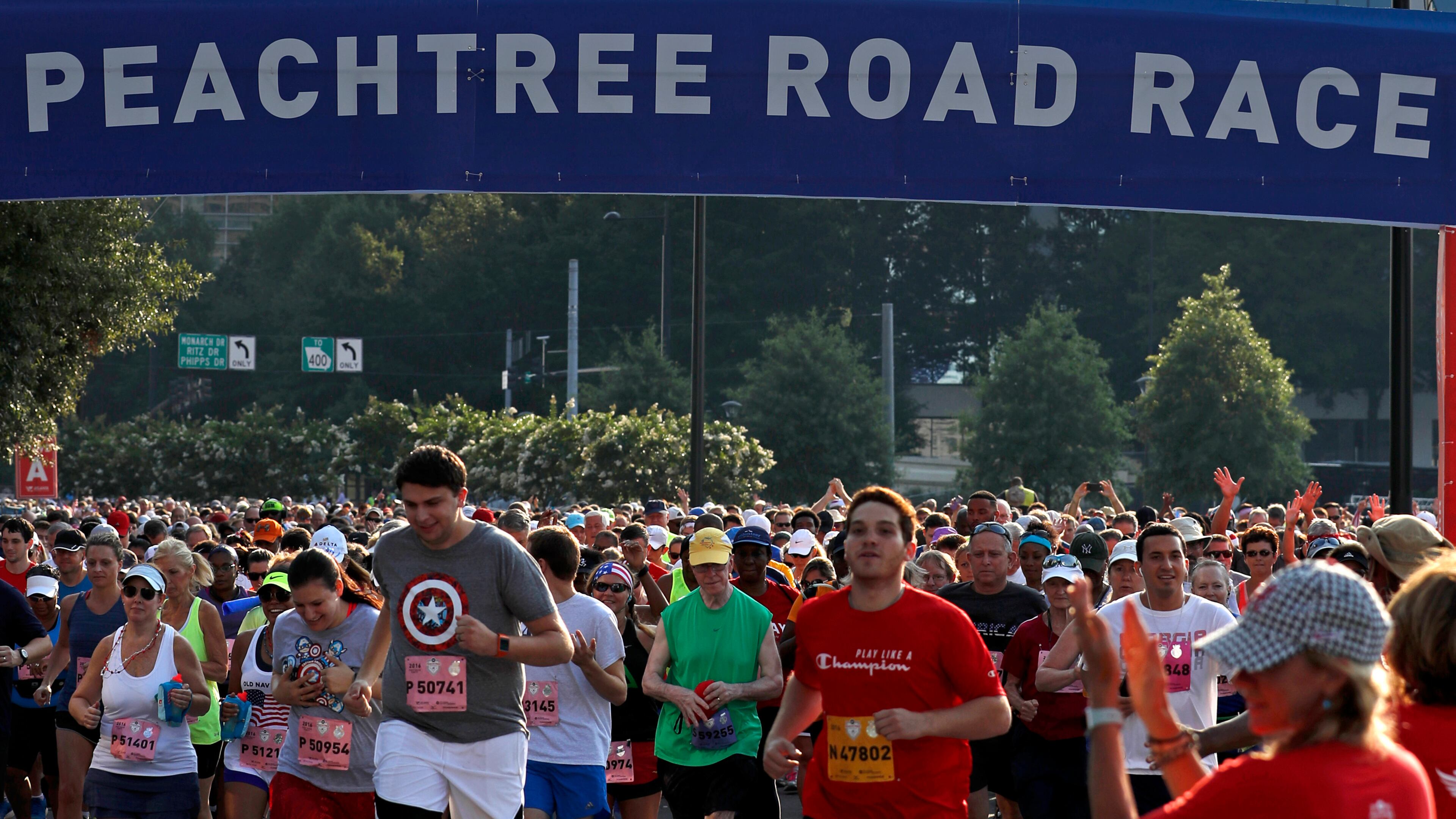 The 2017 AJC Peachtree Road Race will be the 48th running of the July 4th race in Atlanta.