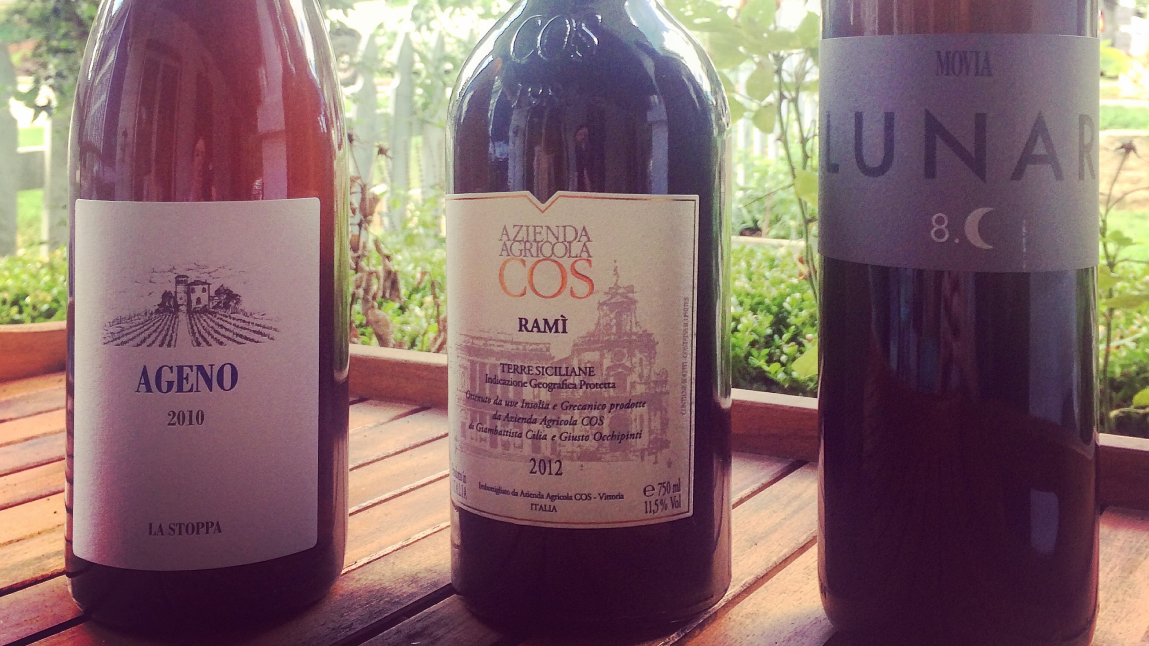 Orange wine refers to a style of white wine making where the grape skin is left in contact with the juice after pressing. Credit: Beth McKibben