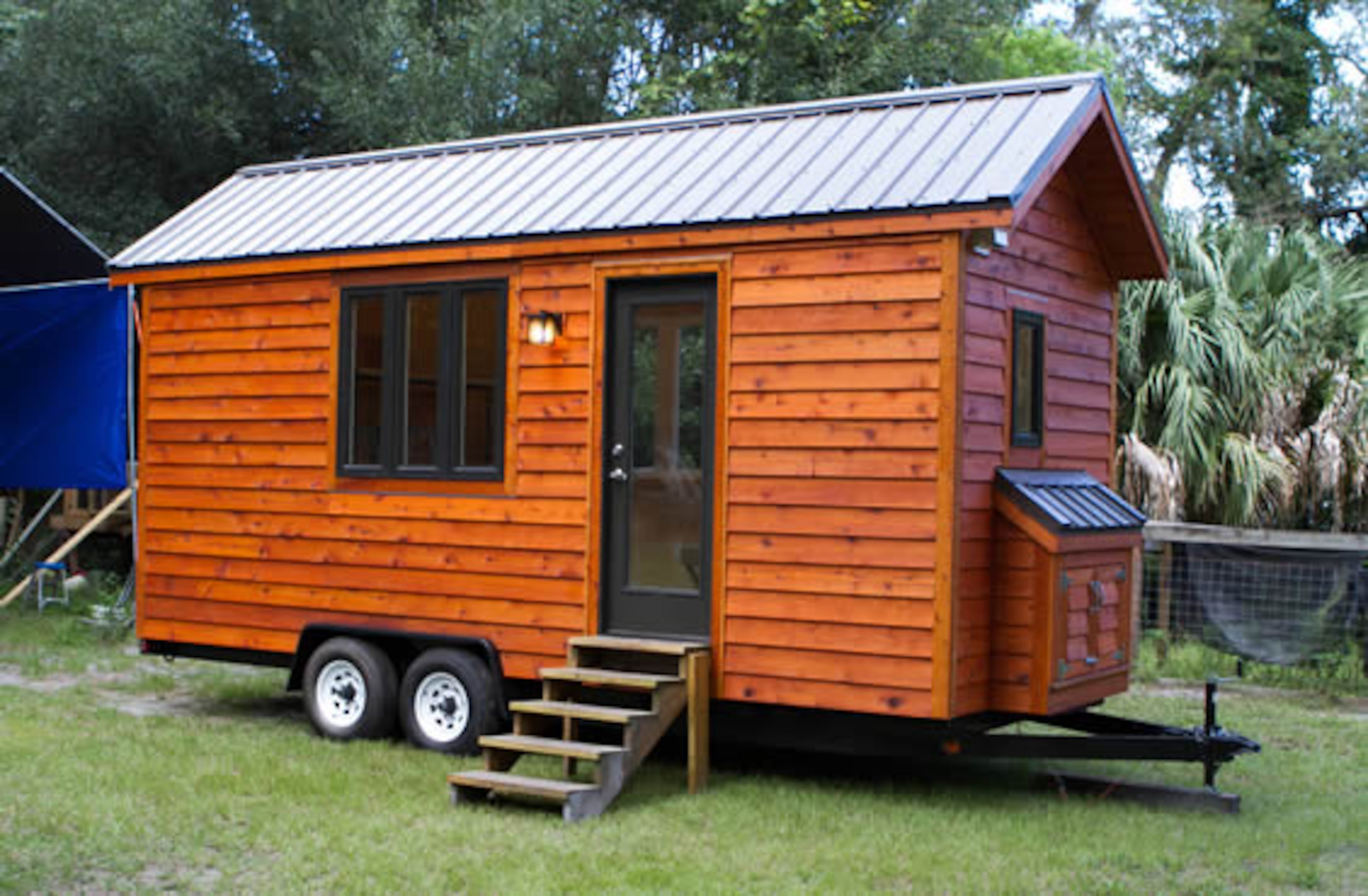 Dan Louche, owner of Tiny Home Builders, has for several years been building tiny homes for clients around the Southeast. He also hosts several workshops throughout the year in Cumming, for prospective tiny house-ers to learn about the basics of building. Learn more about the tiny house movement here.