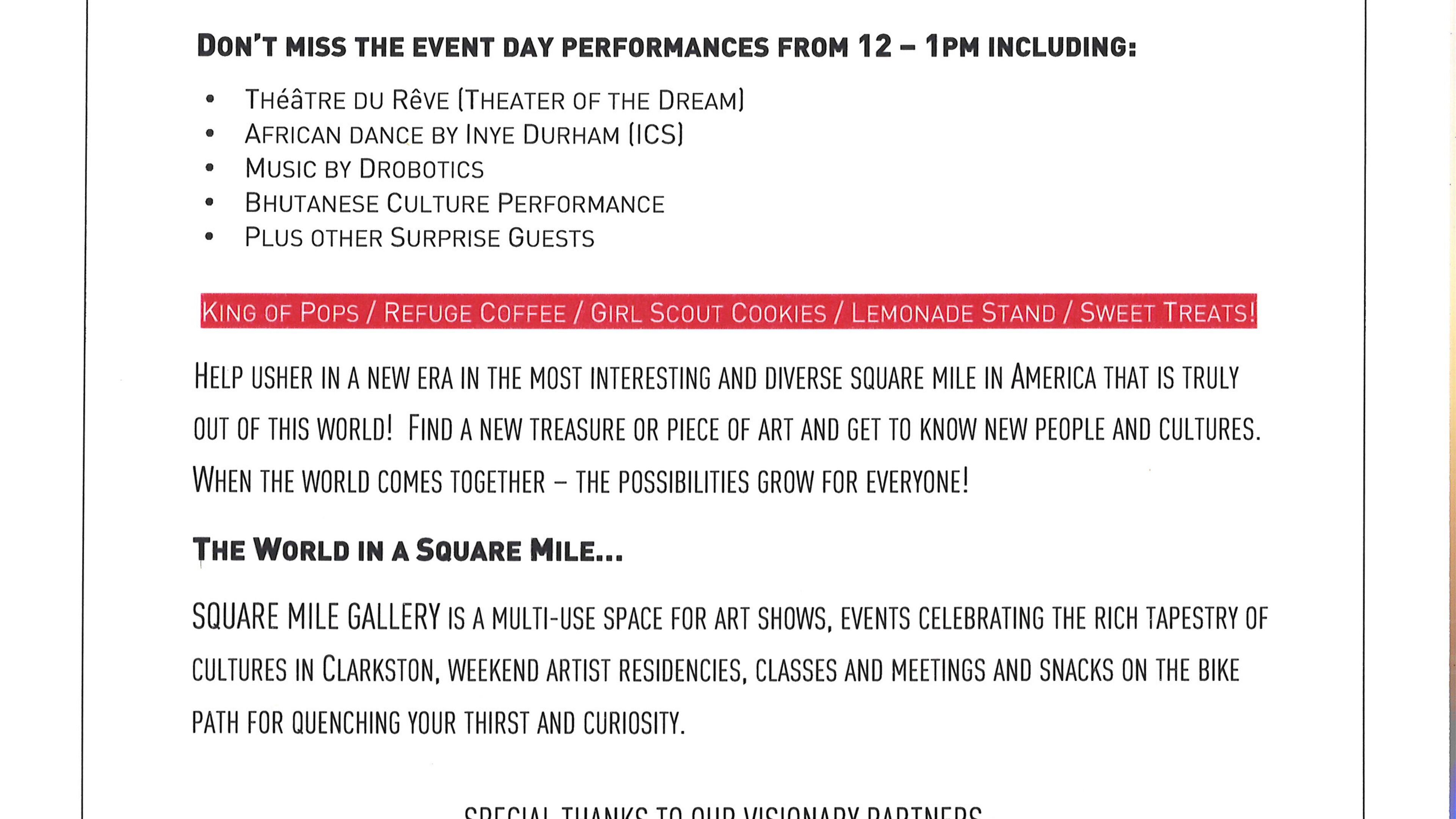 A Clarkston family has transformed their home into a space for community events.