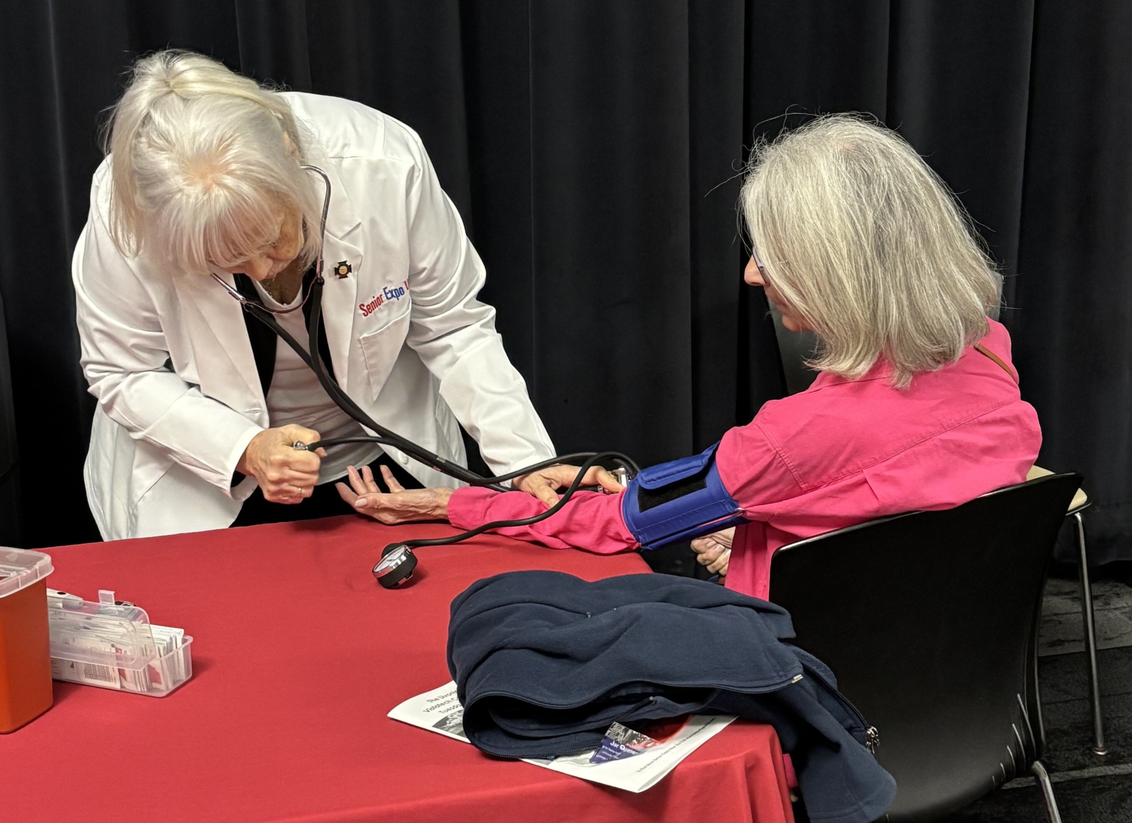 Complimentary health screenings are just one offering at the Dunwoody Senior Expo. (Courtesy of Senior Expo USA via Facebook)