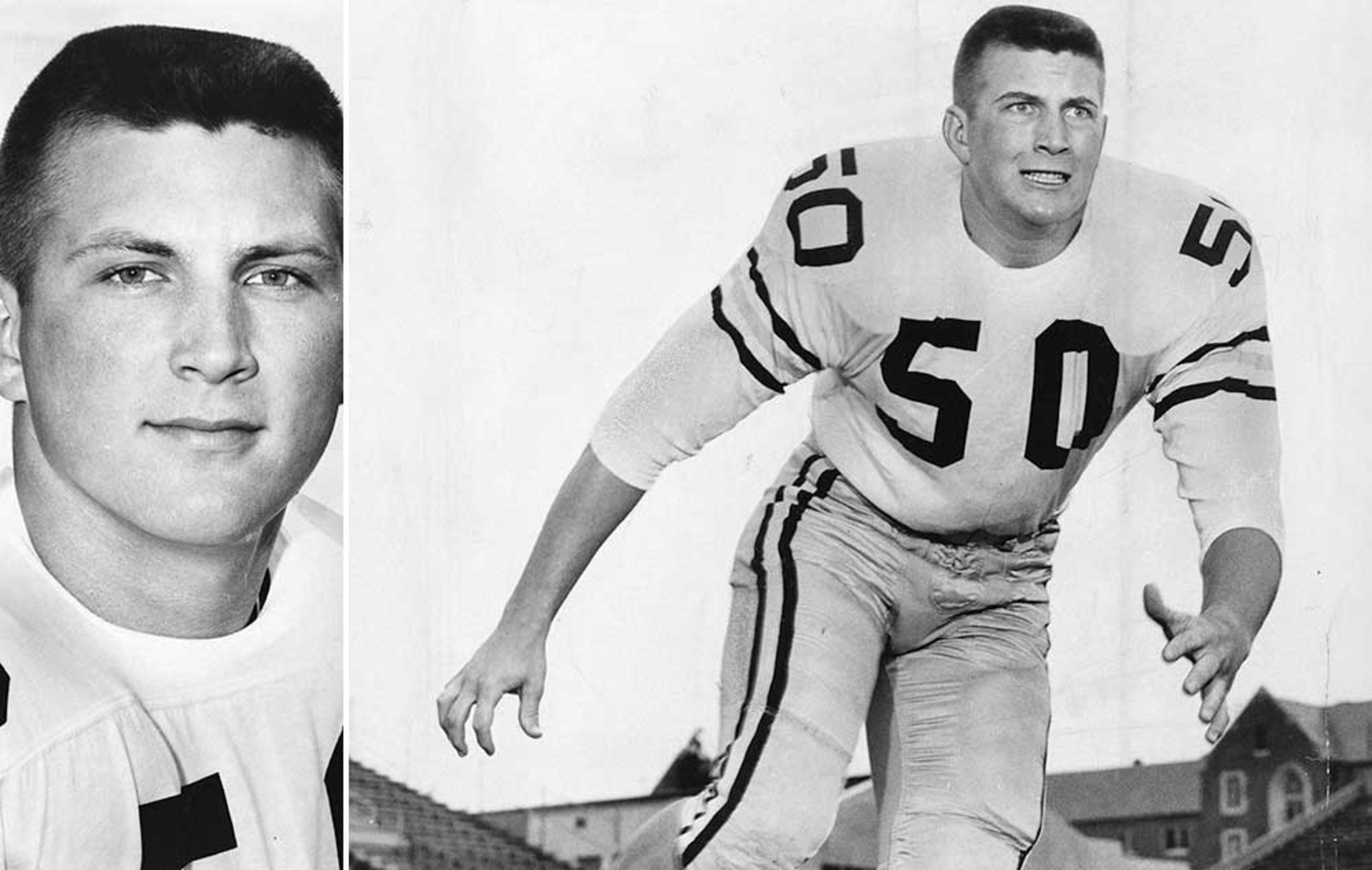 Curry as a player at Georgia Tech in 1963. He would later play in the NFL from 1965-74, winning a Super Bowl with the Green Bay Packers following the 1966 season.