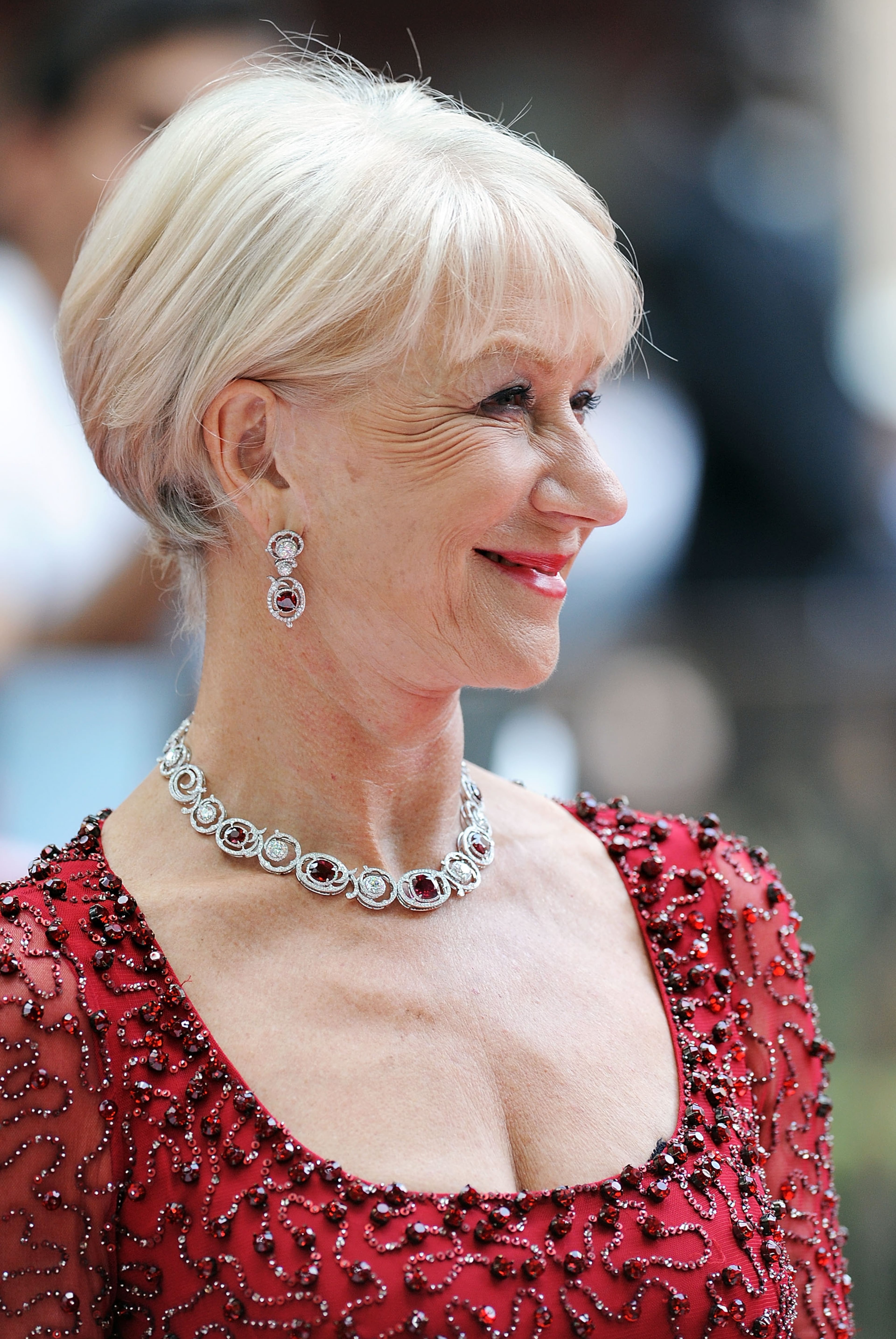 Dame Helen Mirren attends the European Premiere of 'Red 2' at Empire Leicester Square on July 22, 2013 in London, England.