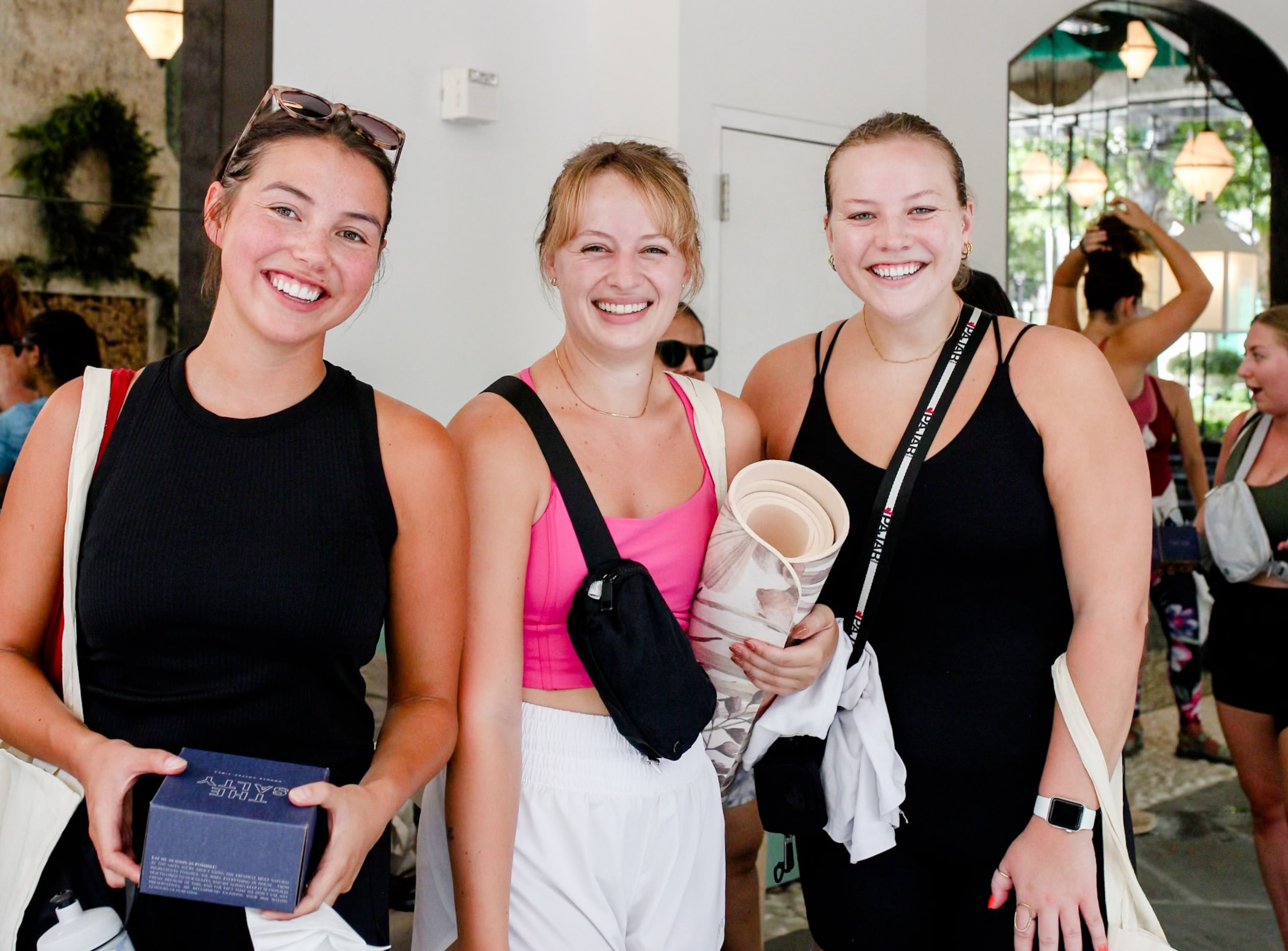 An Atlanta Girl Gang yoga event gathered young women with the intent of helping build friendships. (Courtesy of Atlanta Girl Gang)