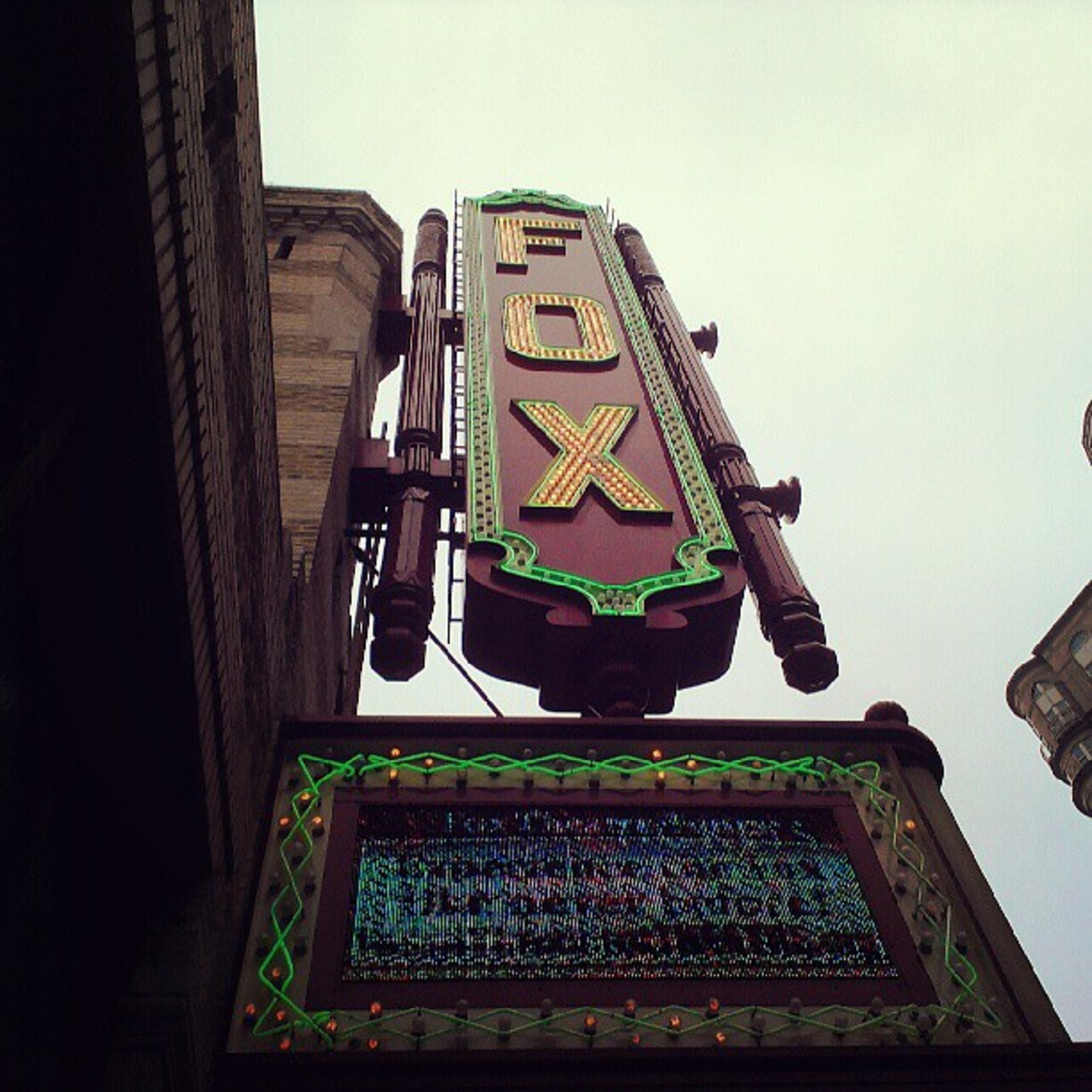 Brought the boys to #atlanta to see #ironman3 at #thefabulousfox. #atlsummer #downtown #TGIF -- @dinalettre