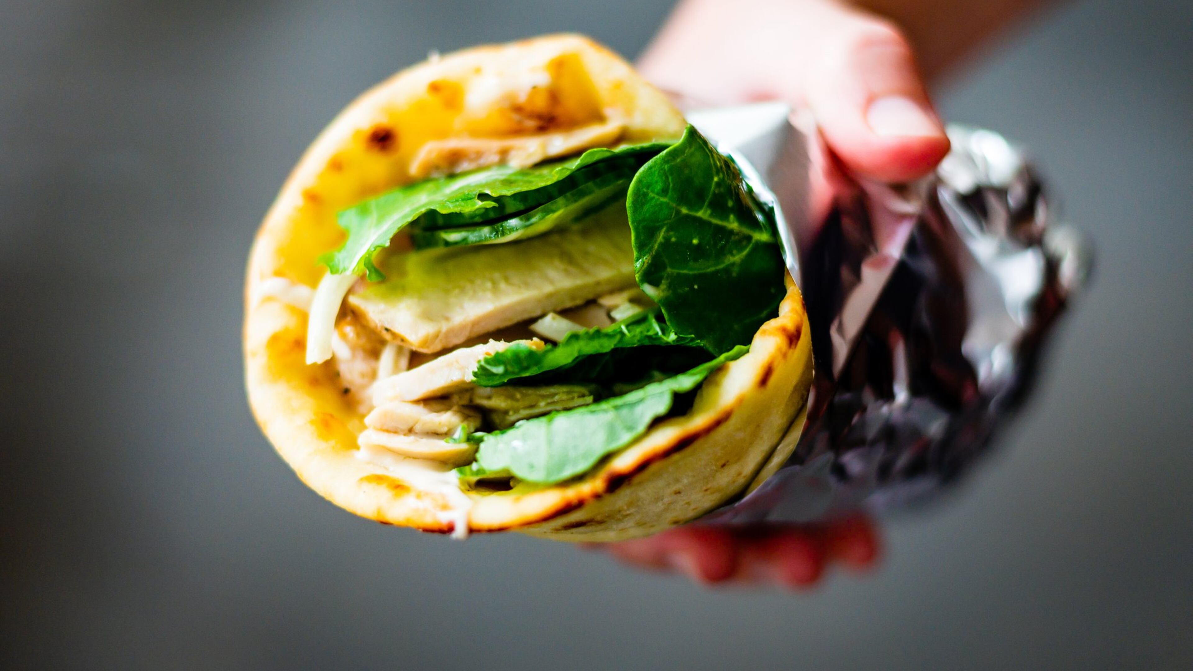 Leftover Thanksgiving Turkey Gyros. CONTRIBUTED BY HENRI HOLLIS