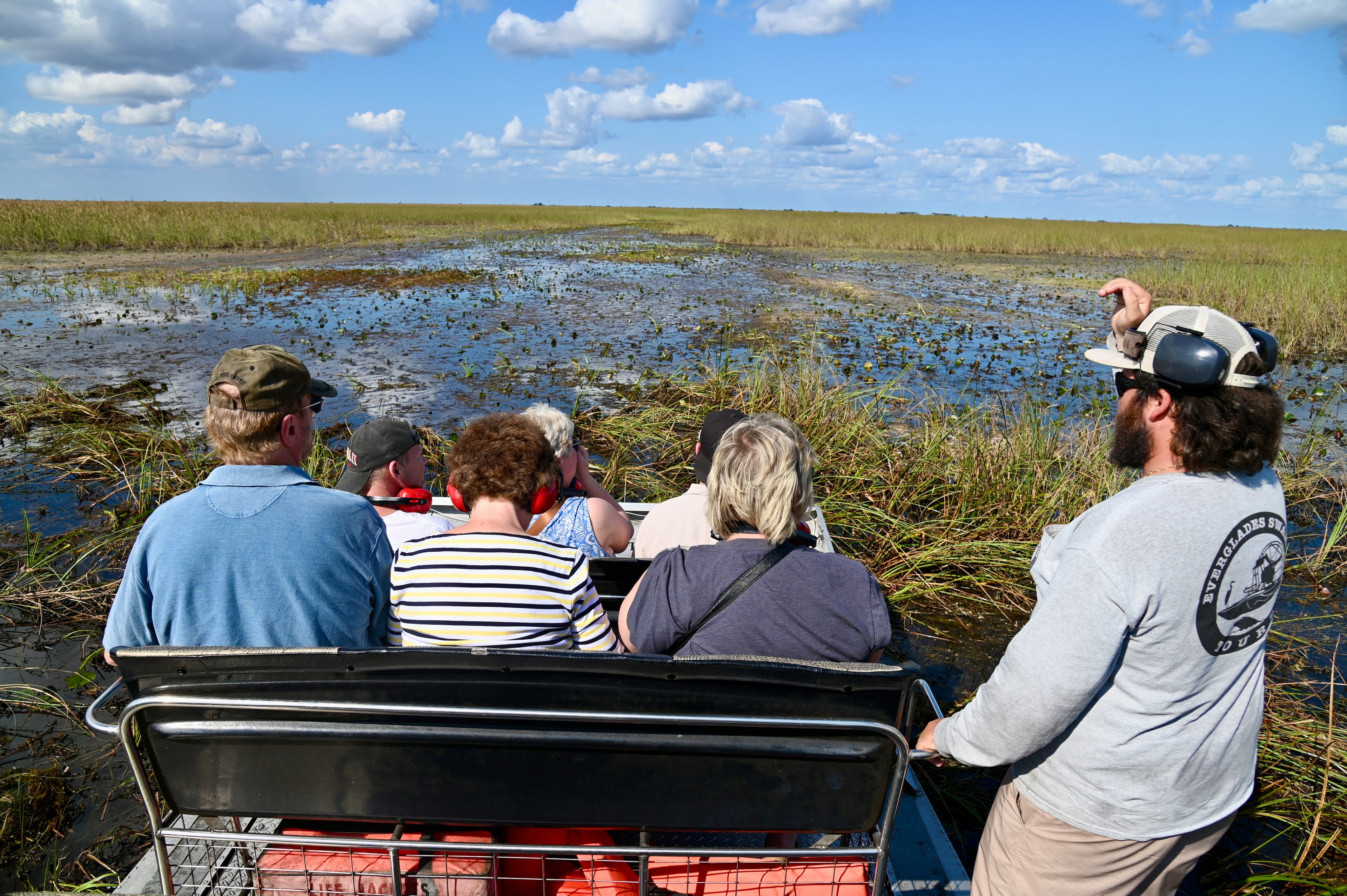 Everglades Swamp Tours offers an airboat excursion at one of the most biodiverse regions in the country. (Courtesy of Everglades Swamp Tours)