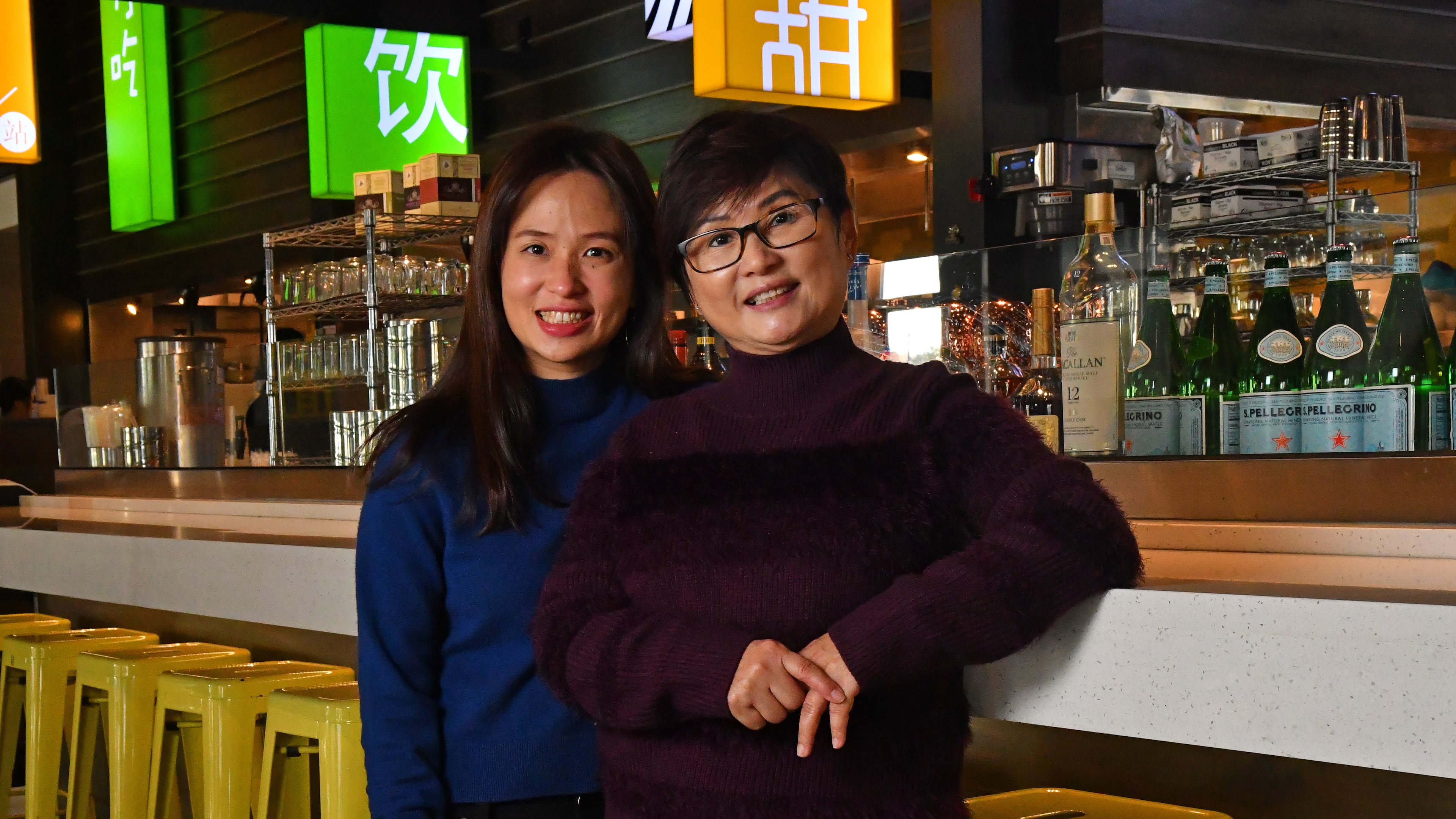 Rachel Ewe (left) is business development manager for the Sweet Hut Group hospitality company her mother, Amy Wong, started with a single bakery in 2012. Now it boasts five Sweet Hut Bakery & Cafes and four Food Terminal locations. (CHRIS HUNT FOR THE ATLANTA JOURNAL-CONSTITUTION)