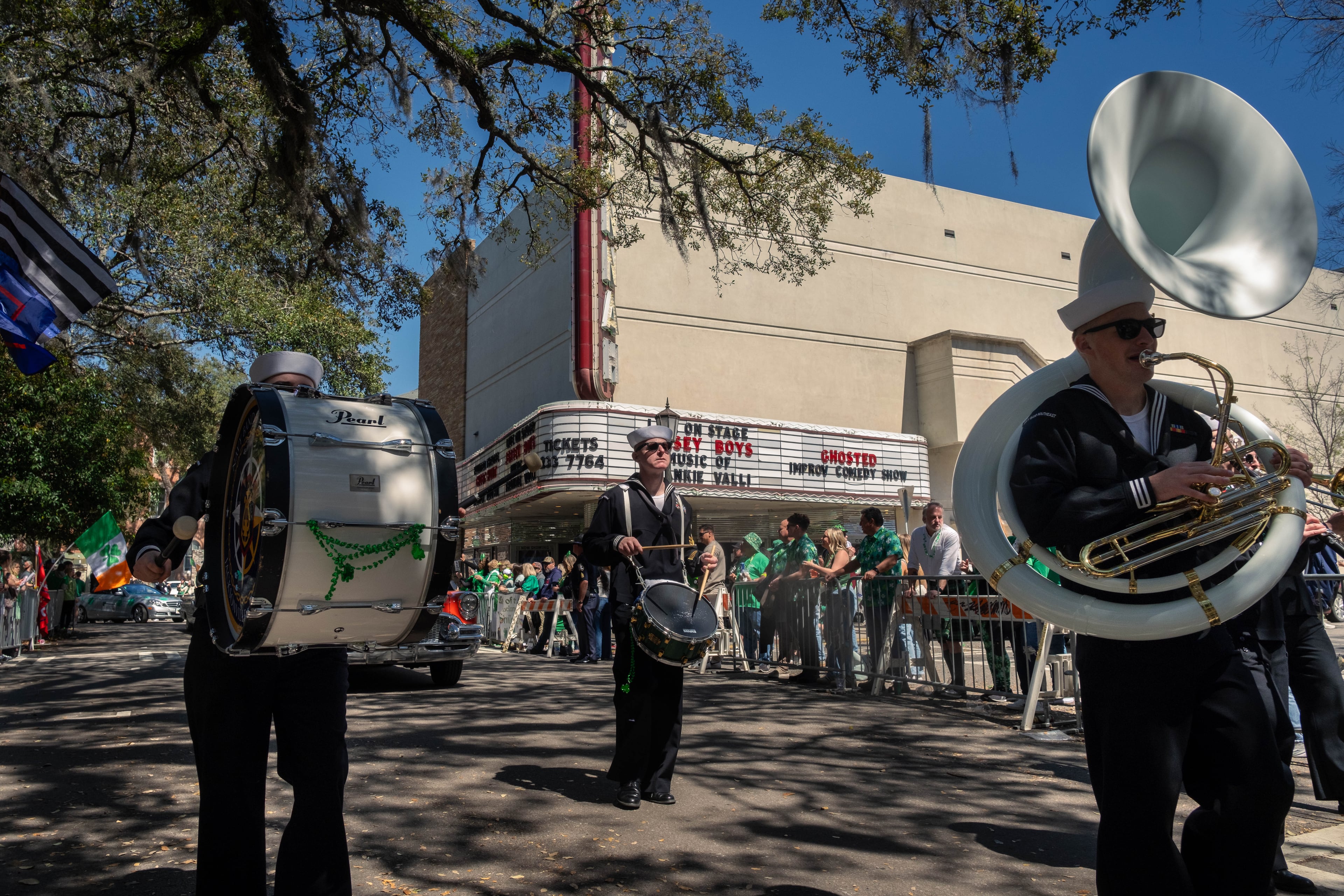 The 201st Savannah St. Patrick’s Day Parade on March 17, 2025 in Savannah, GA. (Justin Taylor for the Atlanta Journal-Constitution)
