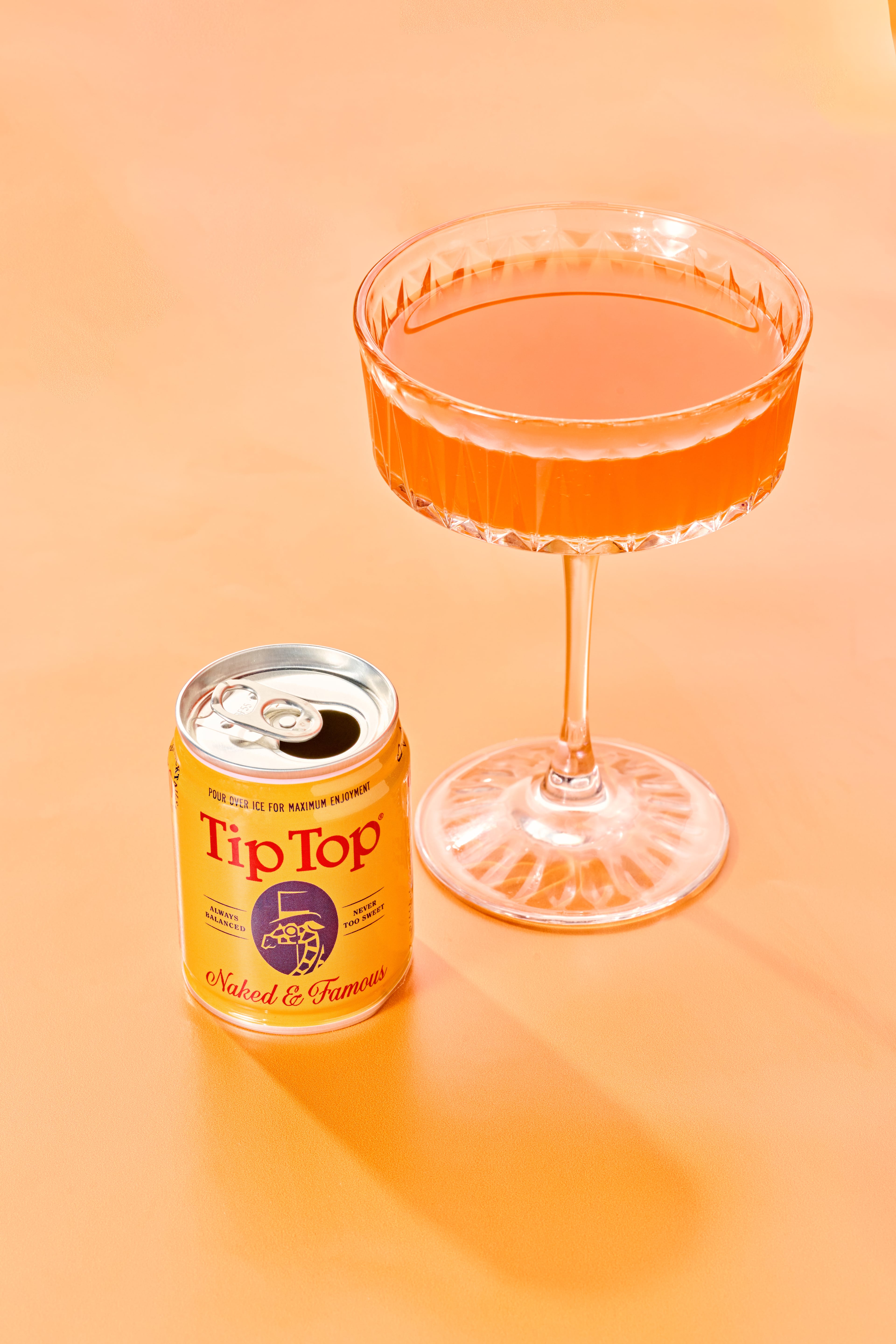 Tip Top Proper Cocktails' canned beverage Naked & Famous won an award at the New Orleans Spirits Competition. (Courtesy of Tip Top Proper Cocktails)