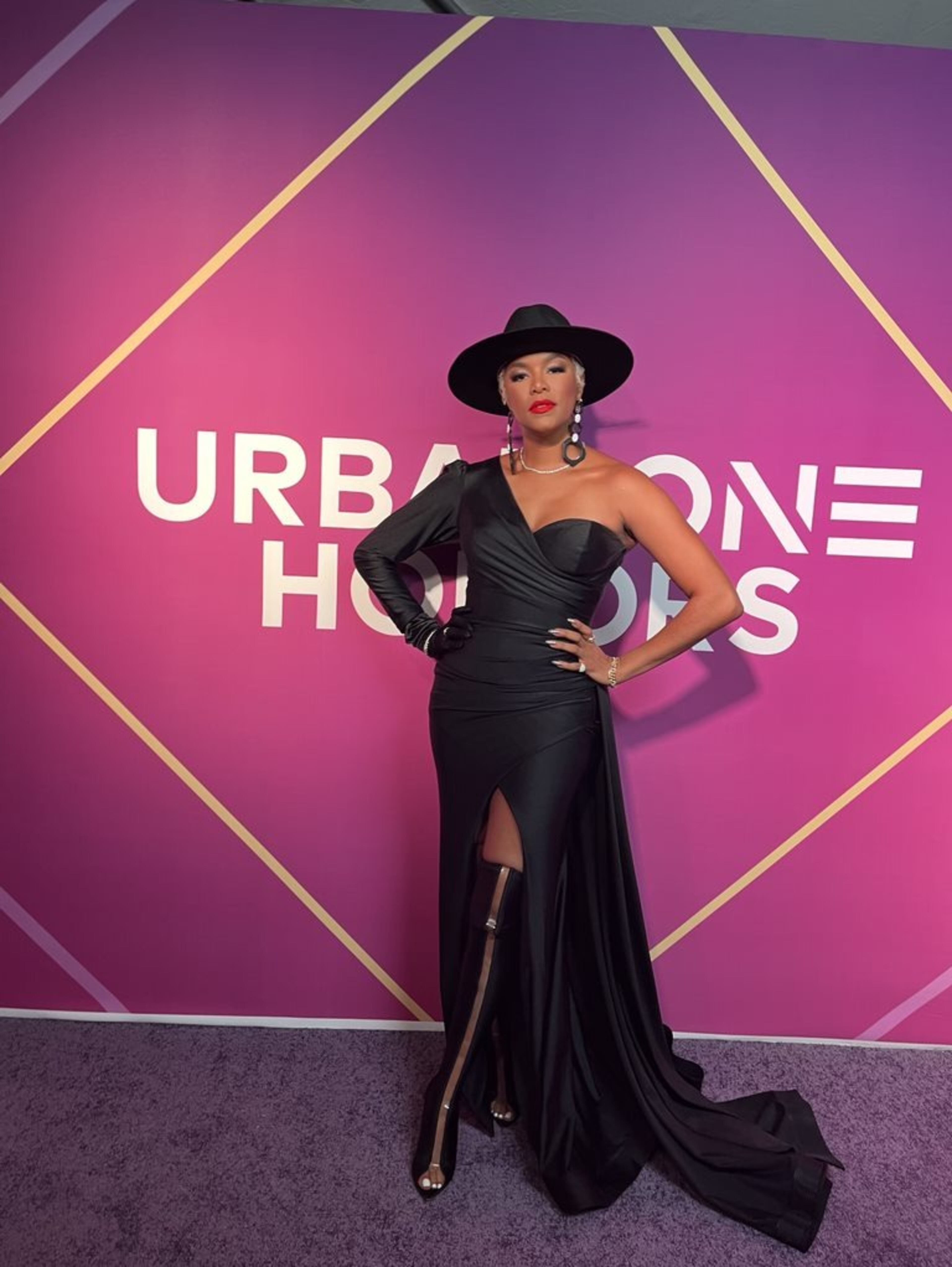 LeToya Luckett at the Urban One Honors red carpet (2022)