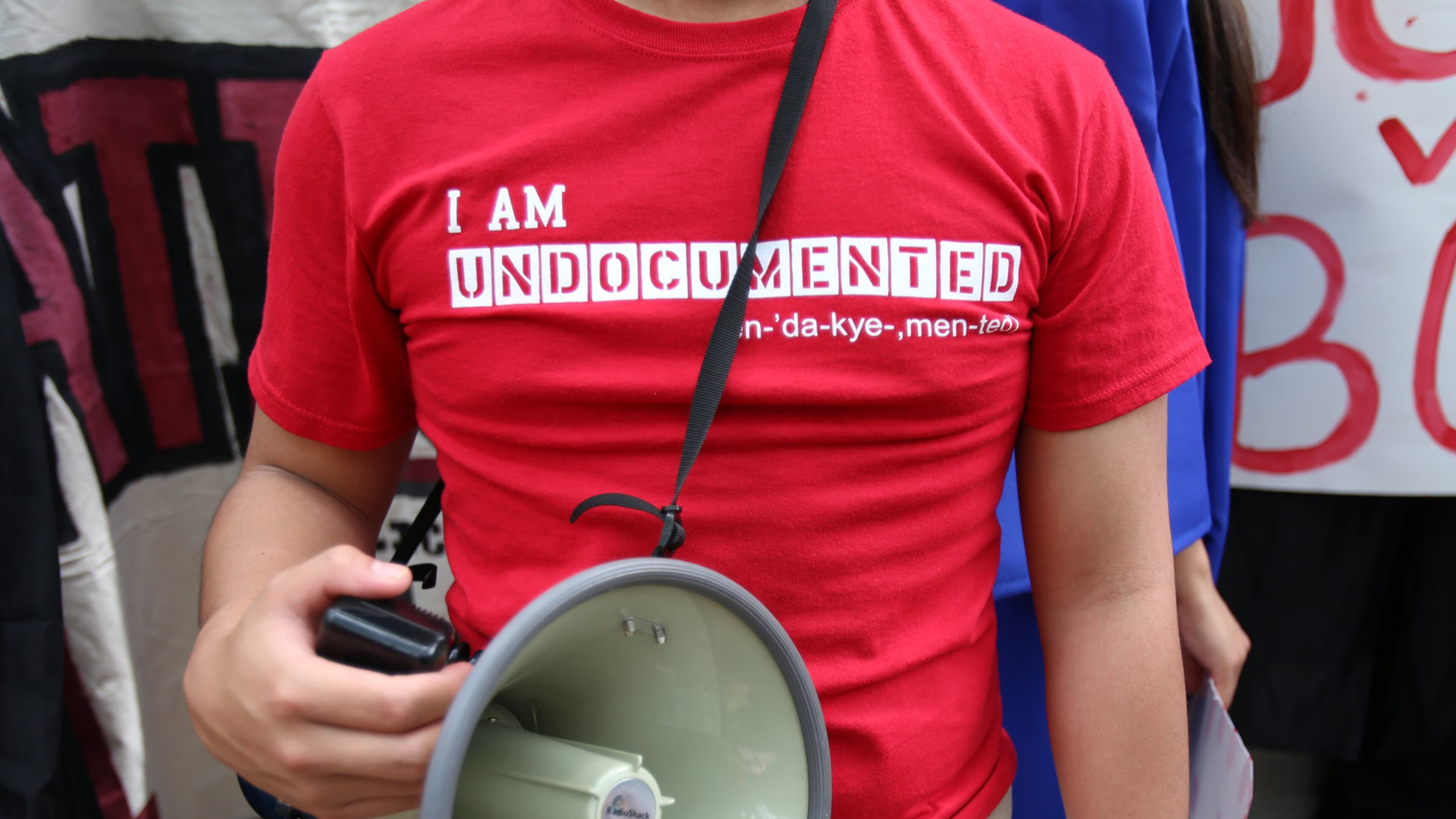 Dozens of 'Dreamers' most of them Deferred Action beneficiaries and together with members of Georgia Undocumented Youth Alliance (GUYA) rally on the Arch symbol of the University of Georgia in Athens. They tried to convince the Director of UGA Jere Morehead to intercede for them and act against the standard 416, once again their request ware dined.