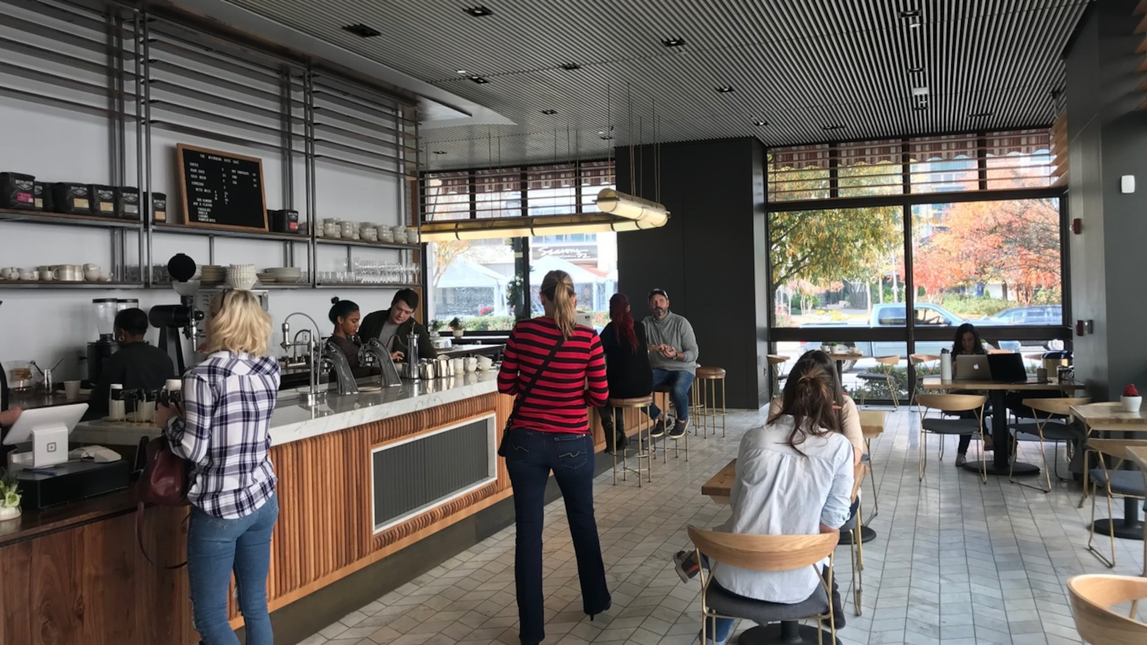 Interior of Mourning Dove Cafe. / Photo courtesy of The Shops Buckhead Atlanta
