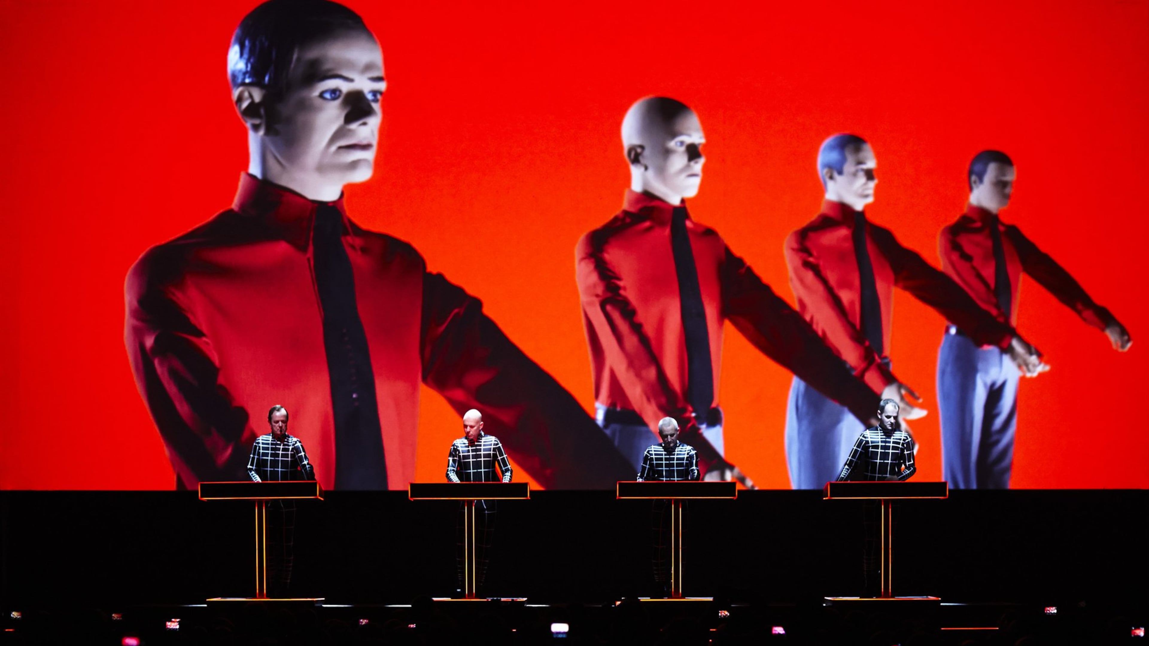German electro-music pioneers Kraftwerk come to Cobb on Tuesday.