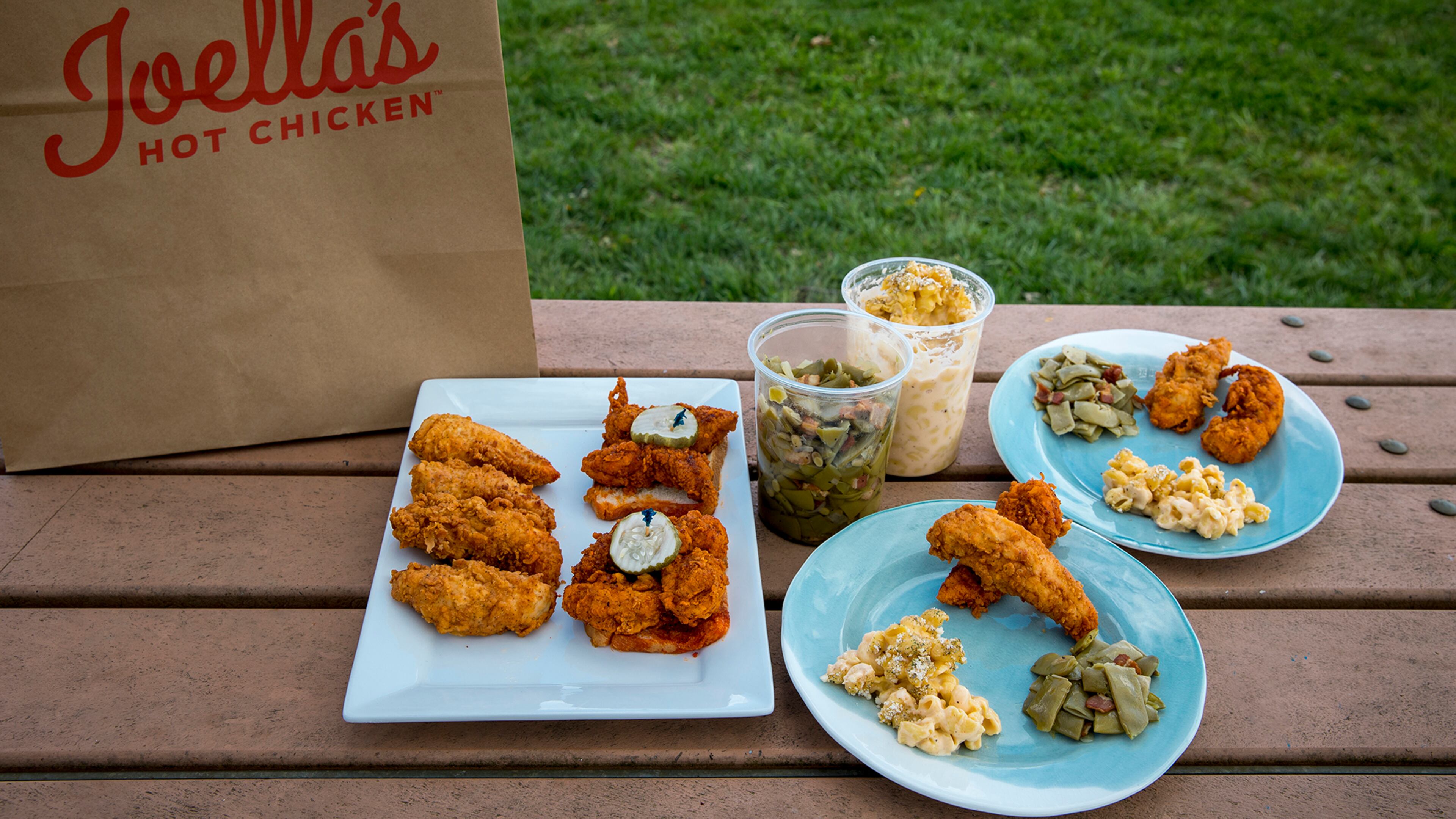 Fried chicken dinner from Joella’s Hot Chicken. CONTRIBUTED BY JOELLA'S HOT CHICKEN