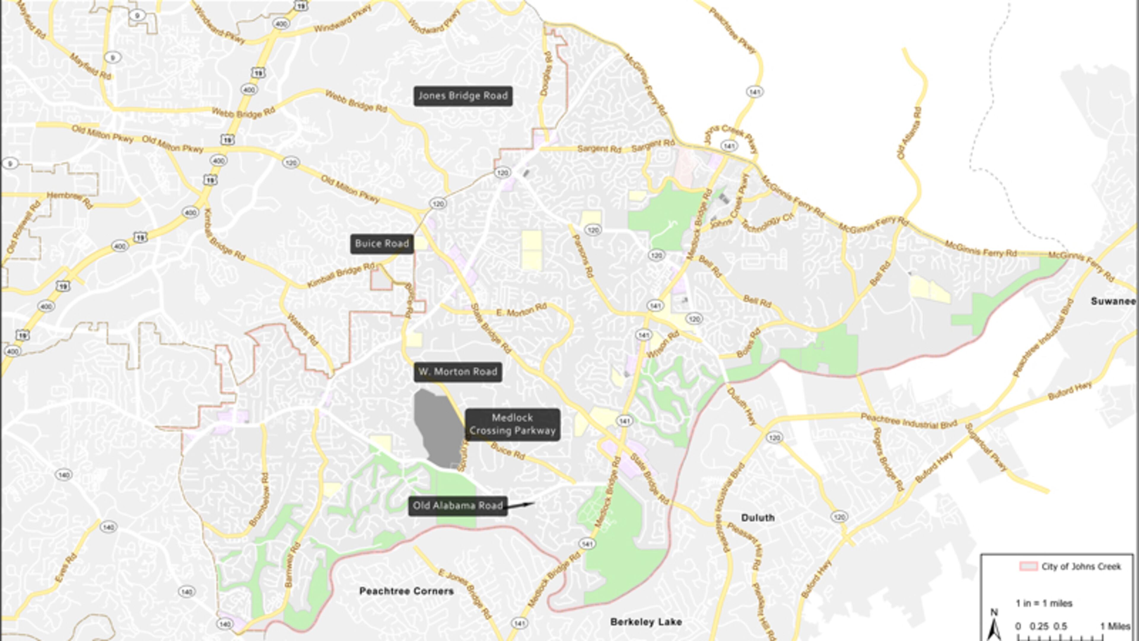 Johns Creek has awarded a $524,958 contract for patching and pavement-edge repairs to local streets. CITY OF JOHNS CREEK