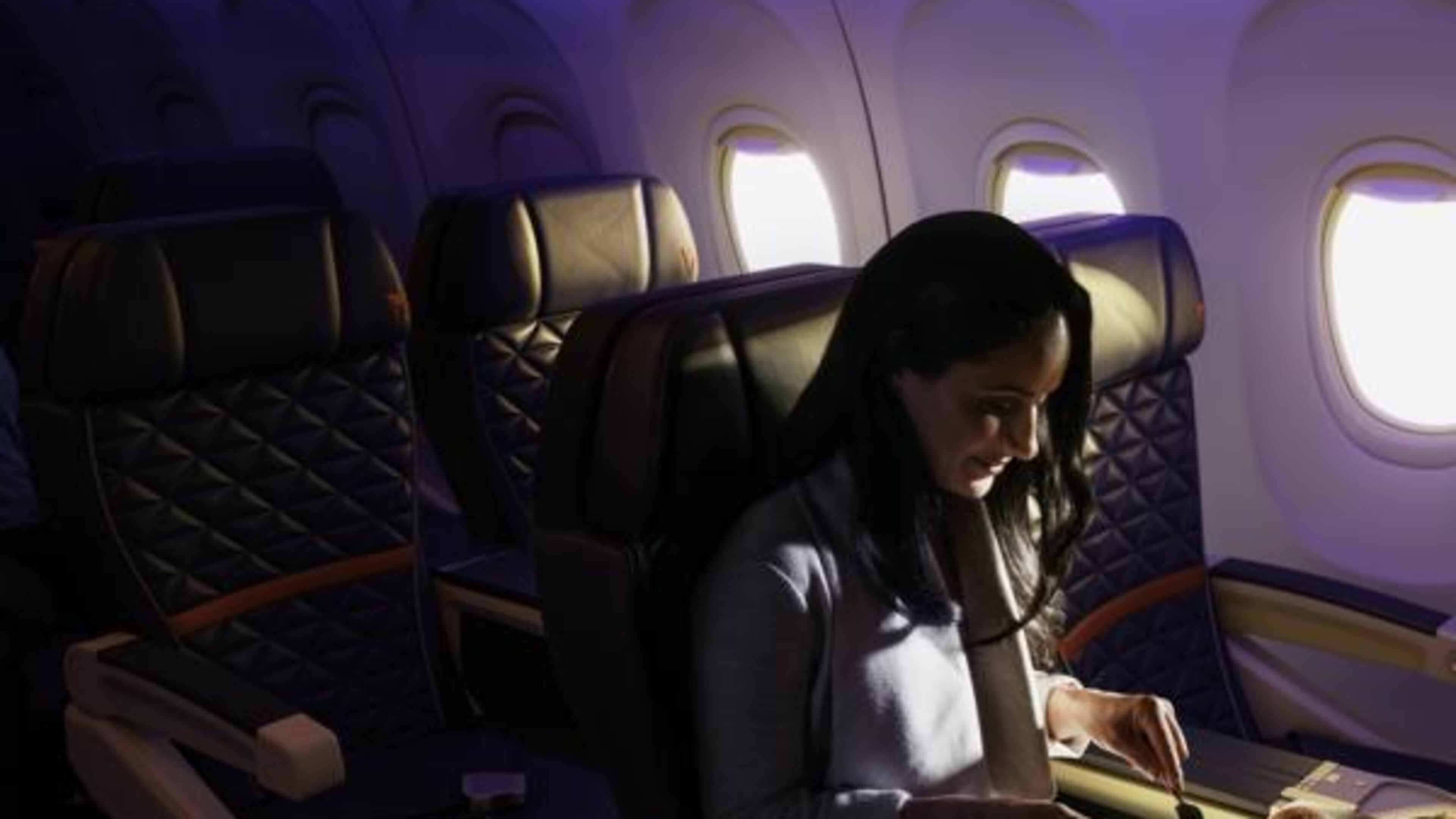 Delta first class. Source: Delta Air Lines.