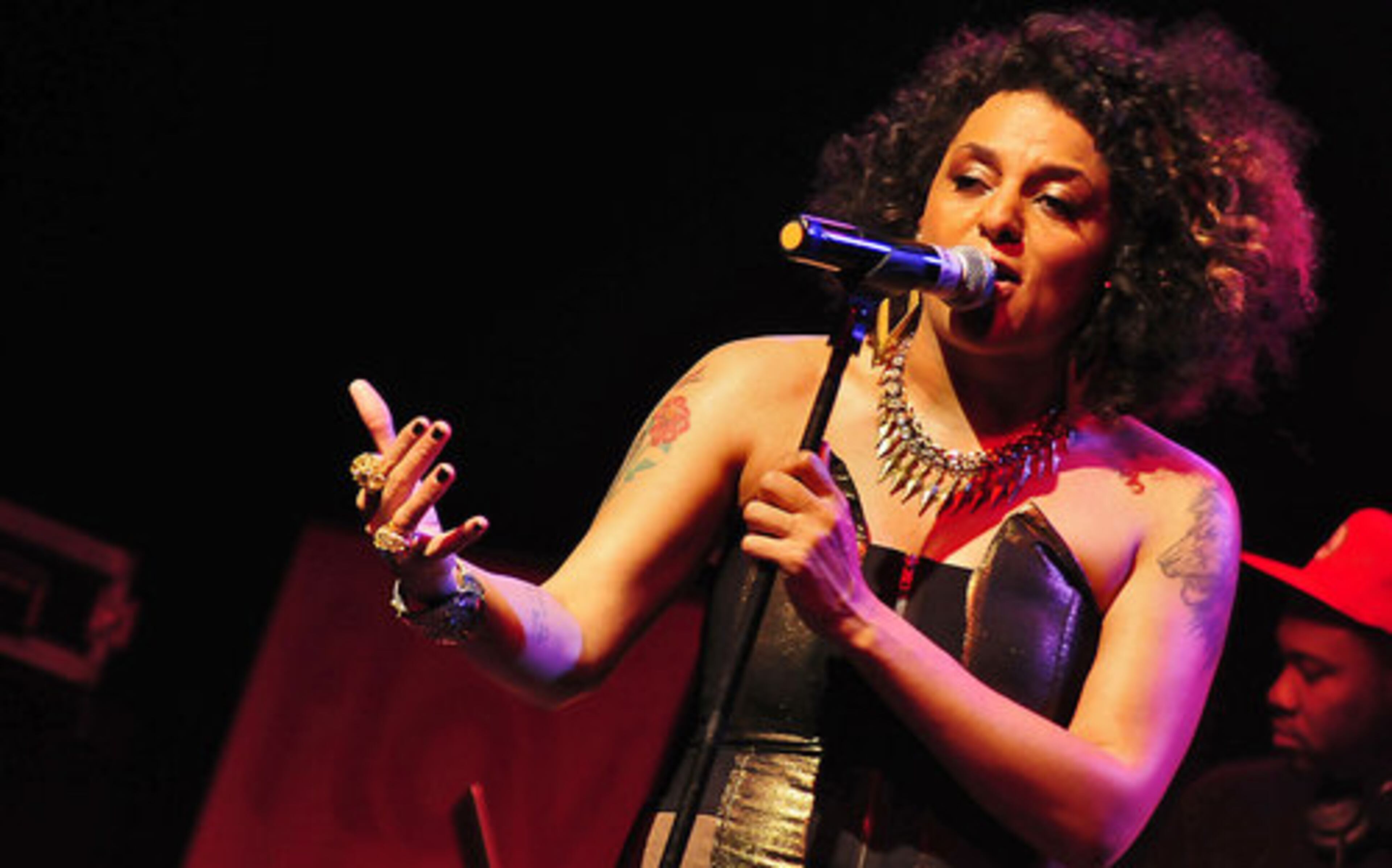 Marsha Ambrosius is a former member of the English Soul/R&B duo Floetry. She released her first solo album "Late Nights & Early Mornings" on March 1, 2011.