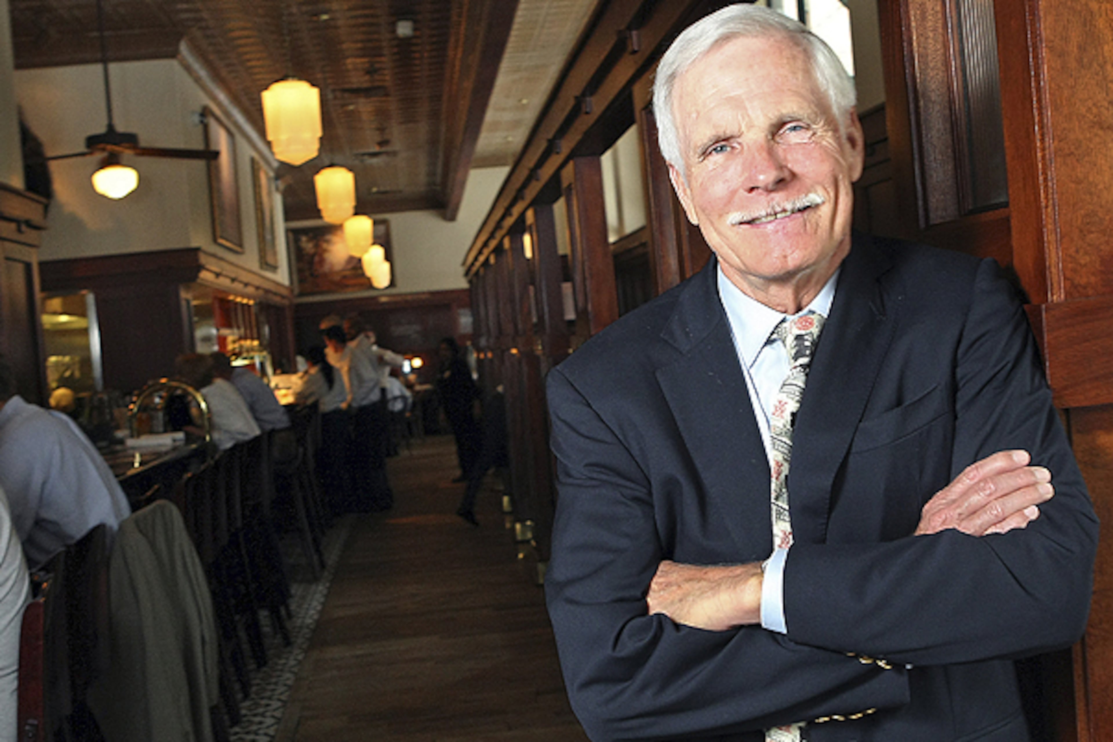 In 2002, Ted Turner co-founded the Ted's Montana Grill chain with restauranteur George McKerrow Jr., with a menu that promotes bison burgers and other bison dishes. (AJC file)