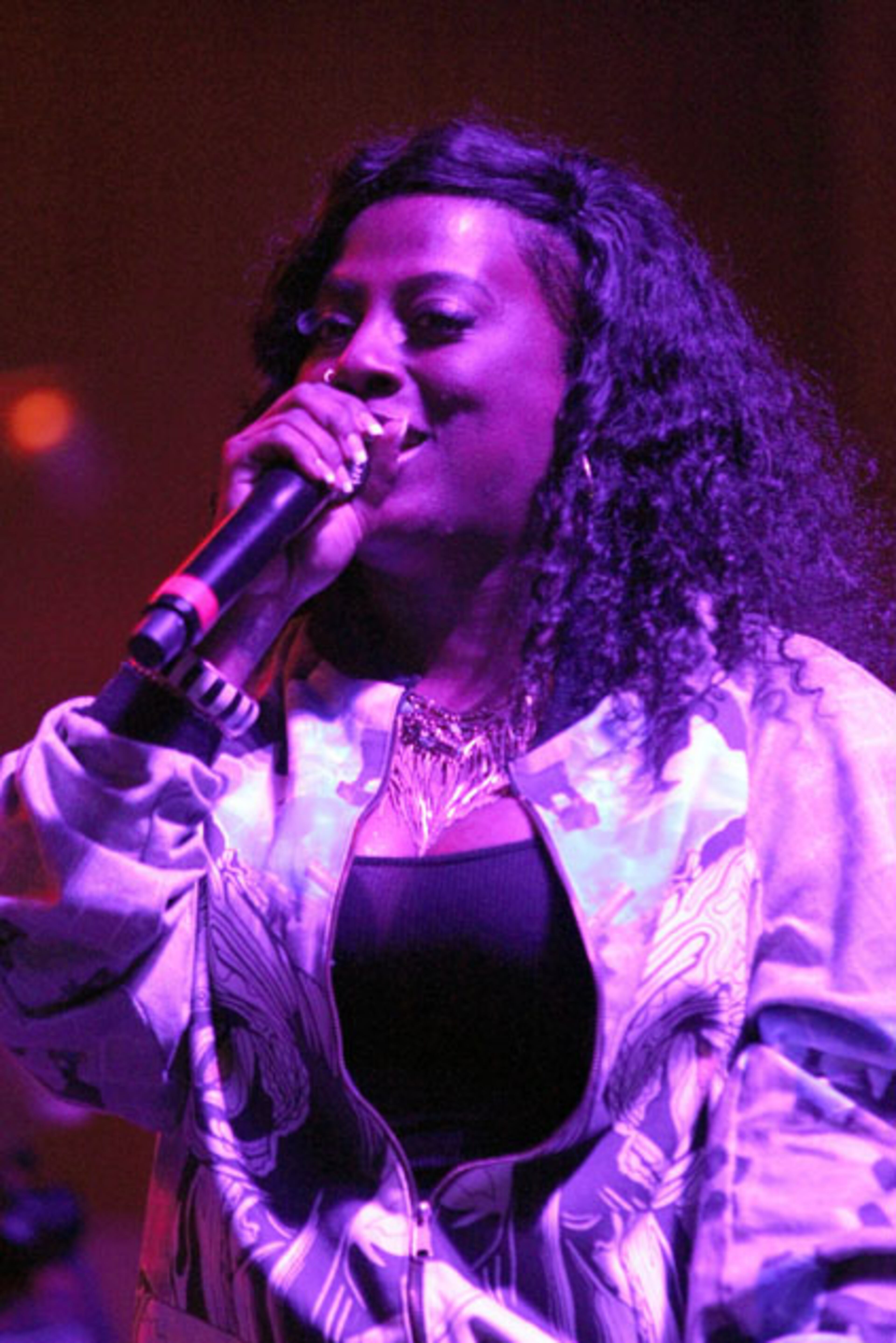 #20 of #25. PLEASE KEEP IN SEQUENTIAL ORDER FOR THE CONTINUITY OF THE GALLERY. -- Gangsta BooRun the Jewels, also known by the acronym RTJ, is an American hip hop supergroup formed in 2013 by rapper/producer El-P and rapper Killer Mike. They played to a sold out Tabernacle crowd on Saturday, January 21, 2017, with openers The Gaslamp Killer, Gangsta Boo, CUZ and Nick Hook.Robb Cohen Photography & Video /RobbsPhotos.com