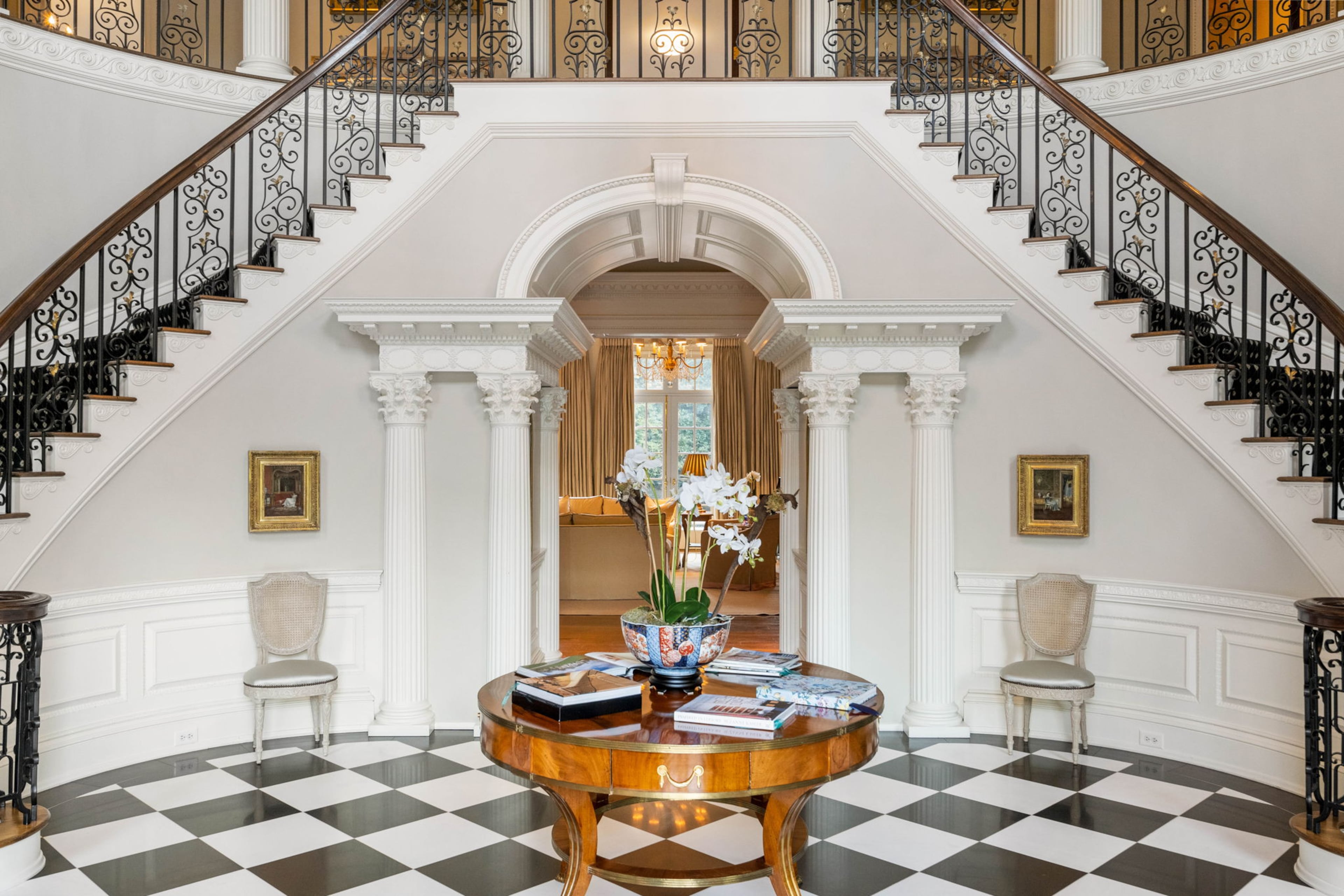 Sold for $12,865,000, the Buckhead property features over 14,000 square feet of living space in the main house alone.