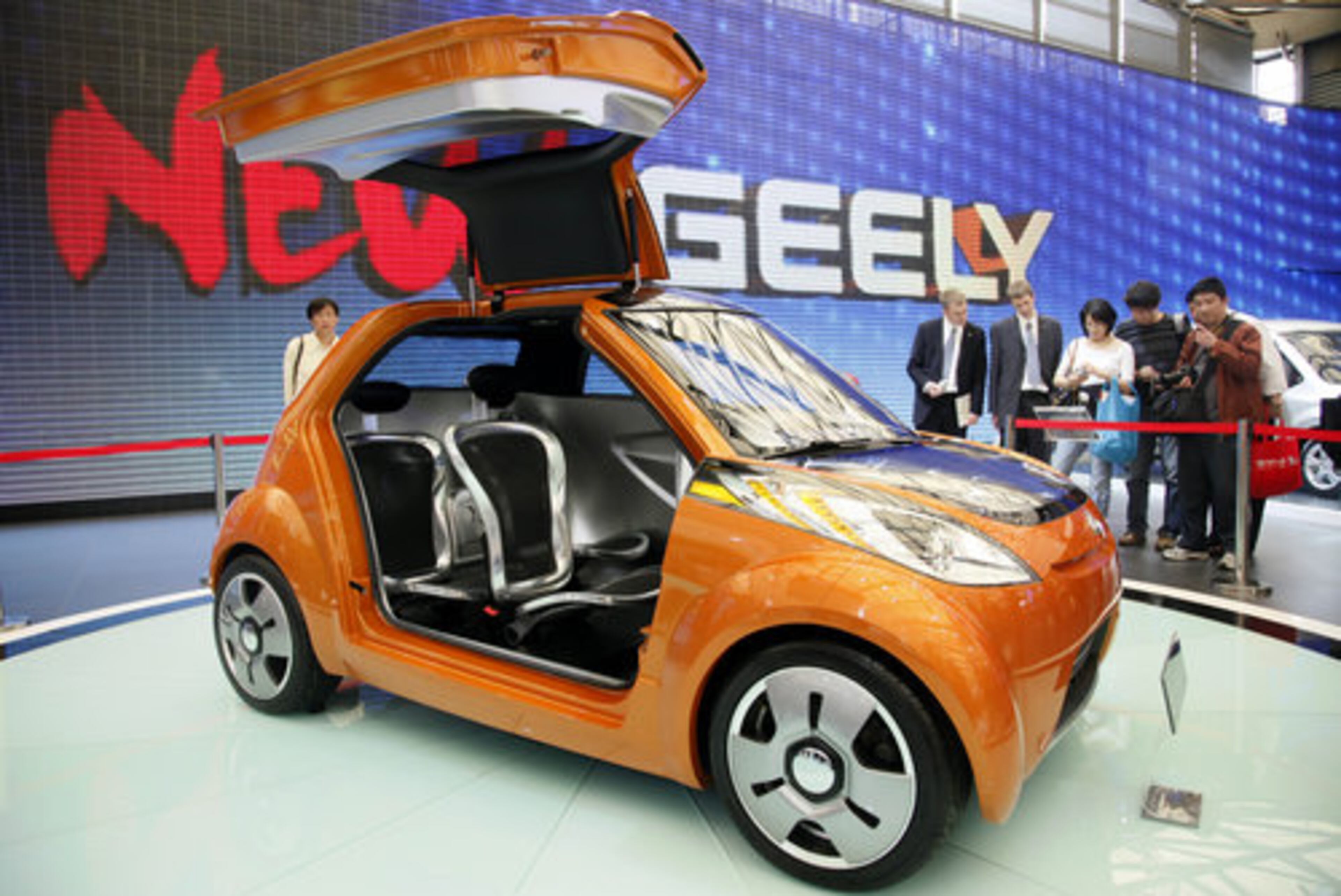 The Shanghai Auto Show, once a venue for the West to show off its cars to a country still relying on bicycles, is now a showcase for China's own industry as it overtakes the U.S. in market size. Above, Geely's Geely IG was a popular draw. The last time the Shanghai show was held, Geely Automobile Holdings was limping along with a fleet of outdated models. On Monday, Geely reintroduced itself as the "New Geely" with several new brand names and six new car models.