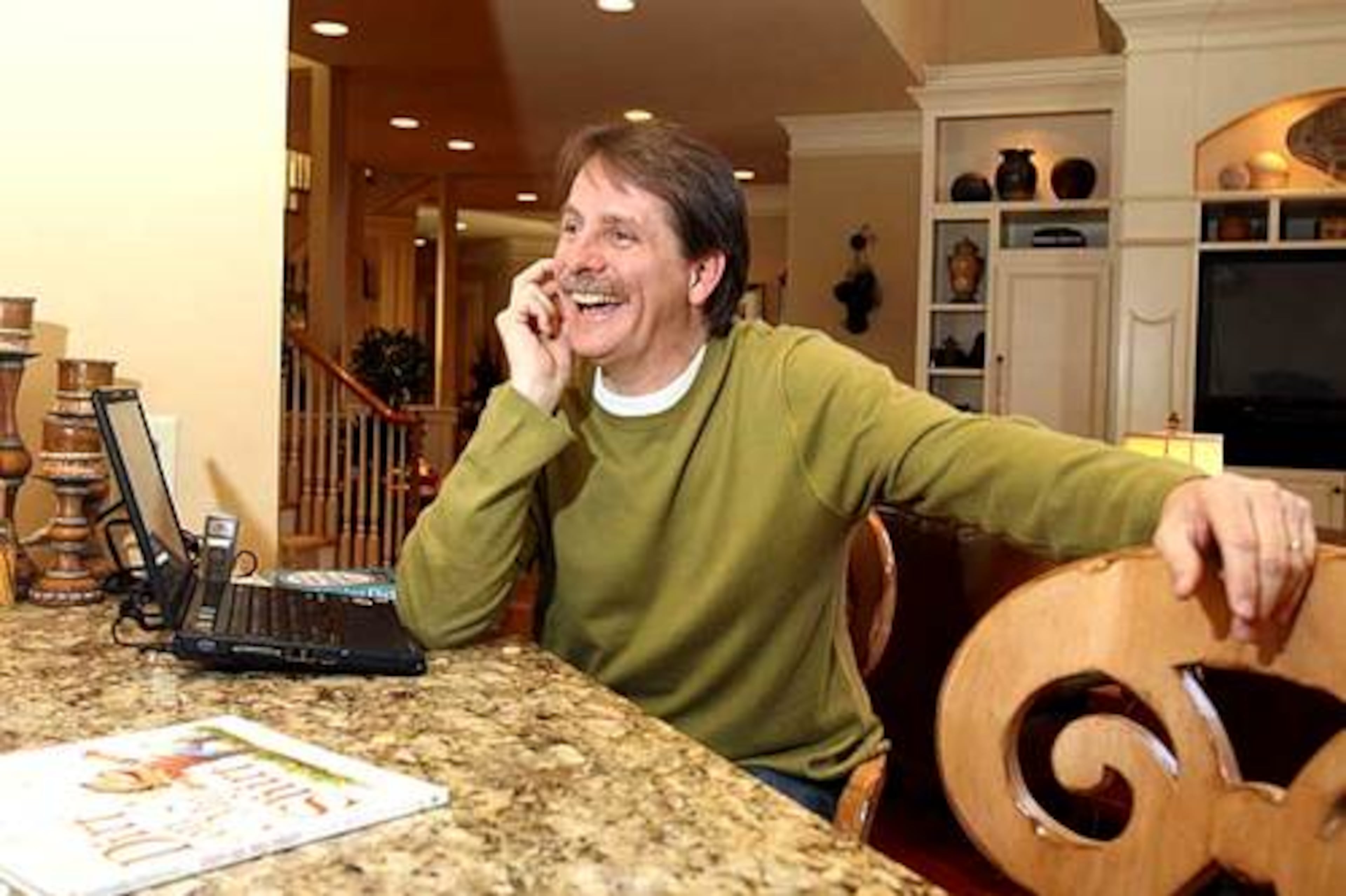 Jeff Foxworthy, who rose to fame on his 'You Might be a Redneck If ... ' series of books, talks about his latest book, "Dirt on My Shirt."