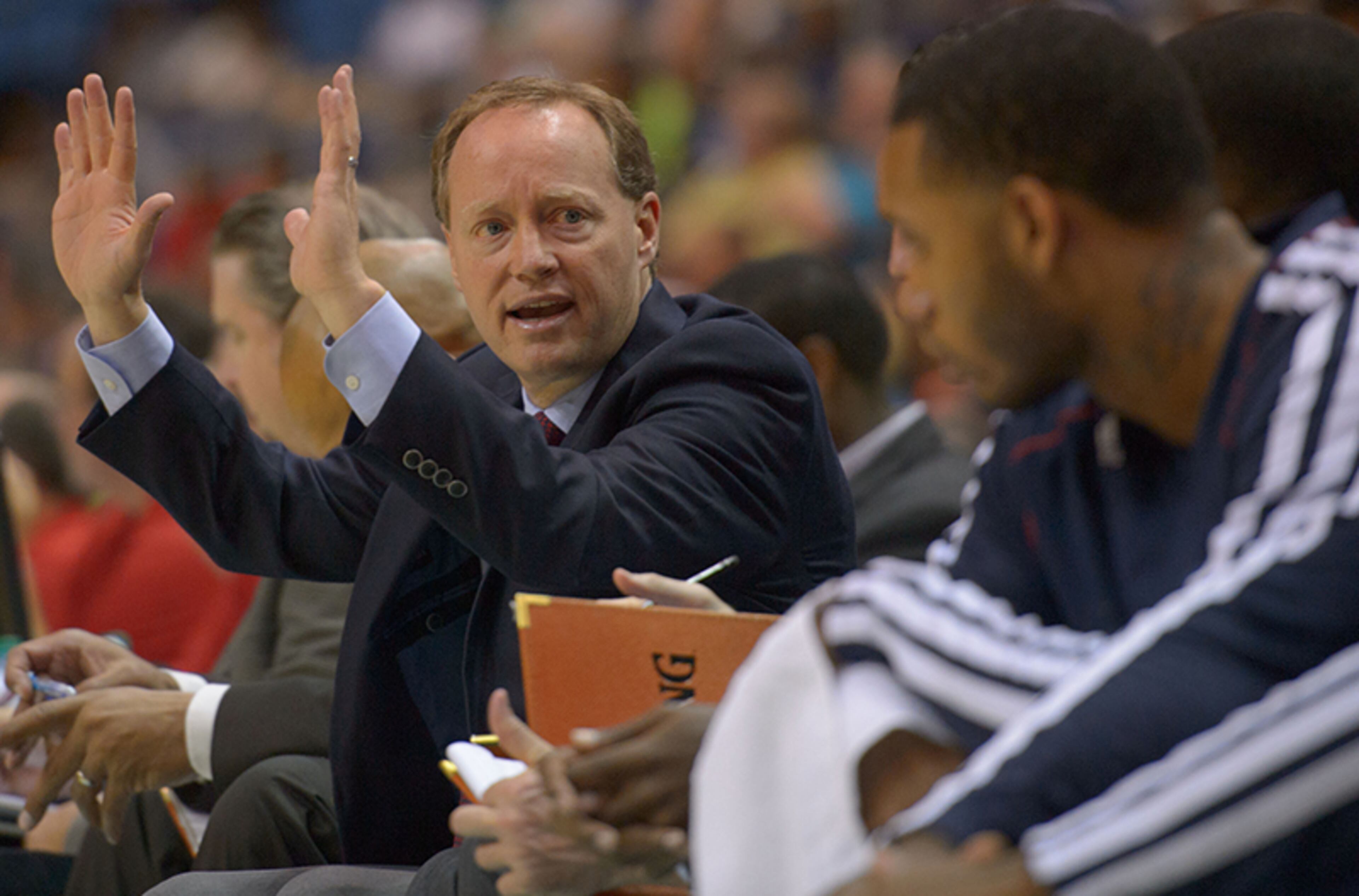Atlanta's Mike Budenholzer is one of nine new coaches this season in the NBA. Budenholzer, a longtime assistant with the San Antonio Spurs, replaced Larry Drew at the helm of the Hawks. Budenholzer was part of four NBA championship teams (1999, 2003, 2005 and 2007) and serving as the head coach for two different teams in Denmark's Vejle league. He is one of numerous new faces with the Hawks.