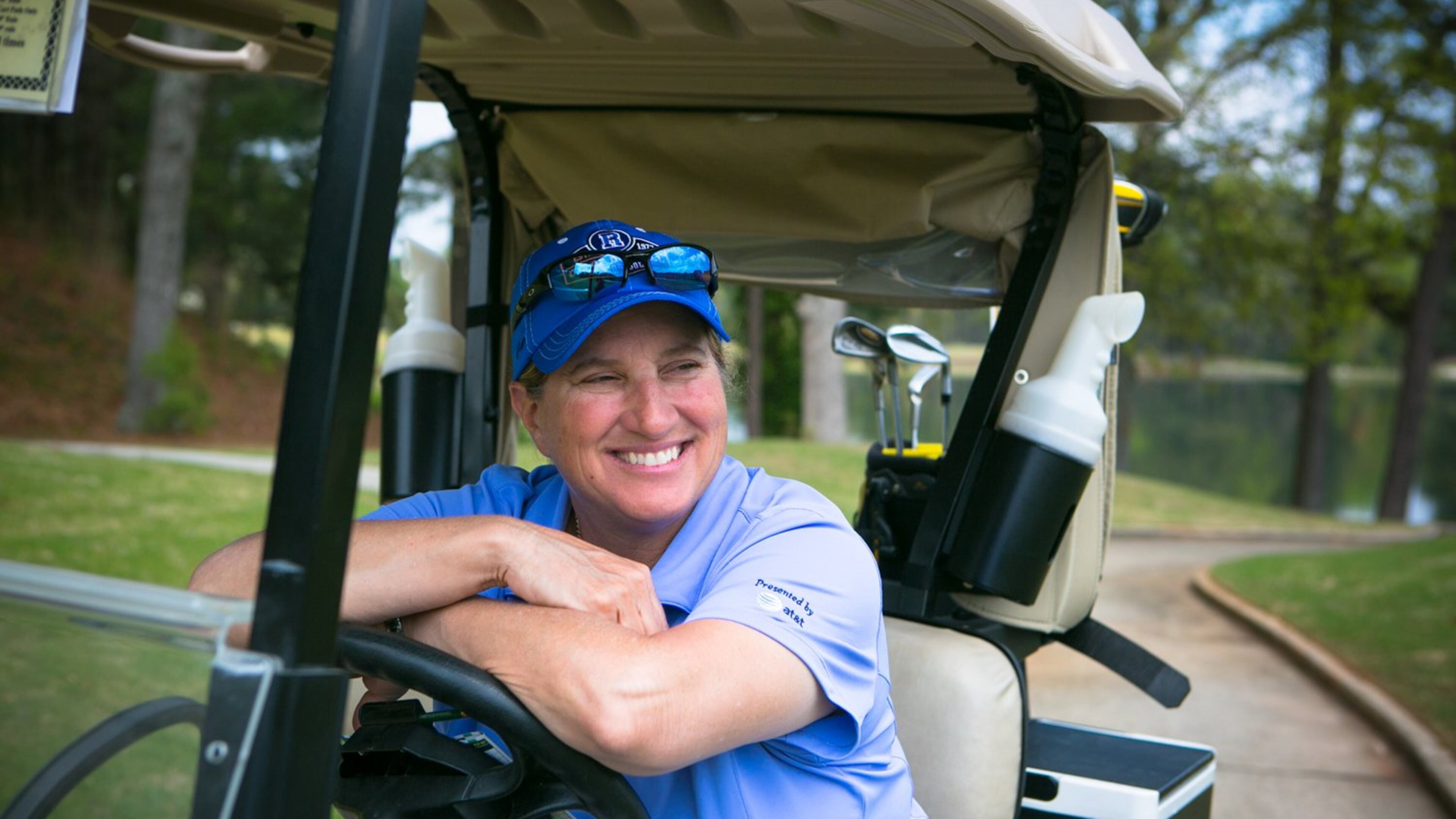 Jackie Cannizzo, PGA pro golfer and founder of Dare to Golf. PHOTO/JESSICA MCGOWAN