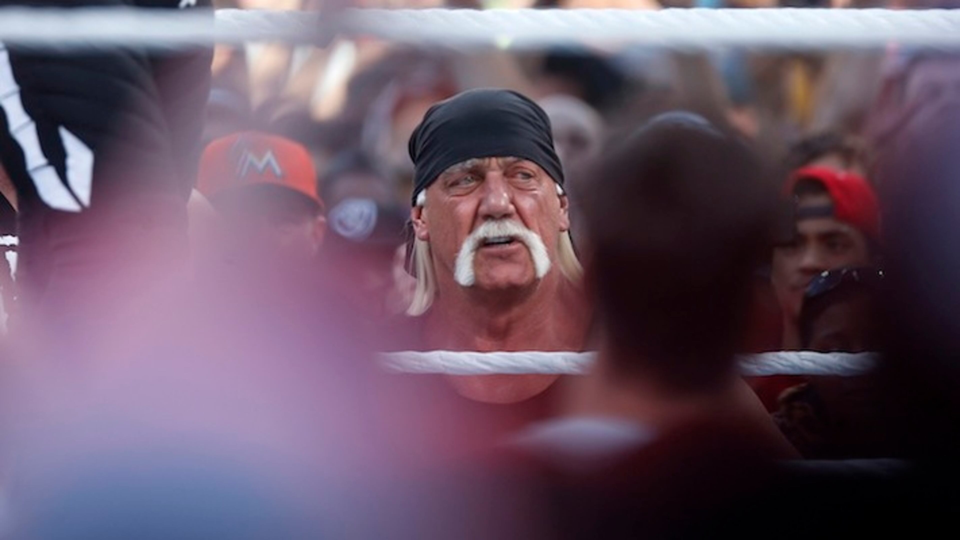 Hulk Hogan, in a March 2015 file image at Levi's Stadium in Santa Clara, Calif. Gawker Media was torpedoed by more than $140 million in legal damages after its flagship site published a sex tape of the pro wrestler. Now, the media company is expected to sink altogether at a bankruptcy auction on August 16, 2016. (Nhat V. Meyer/Bay Area News Group/TNS)