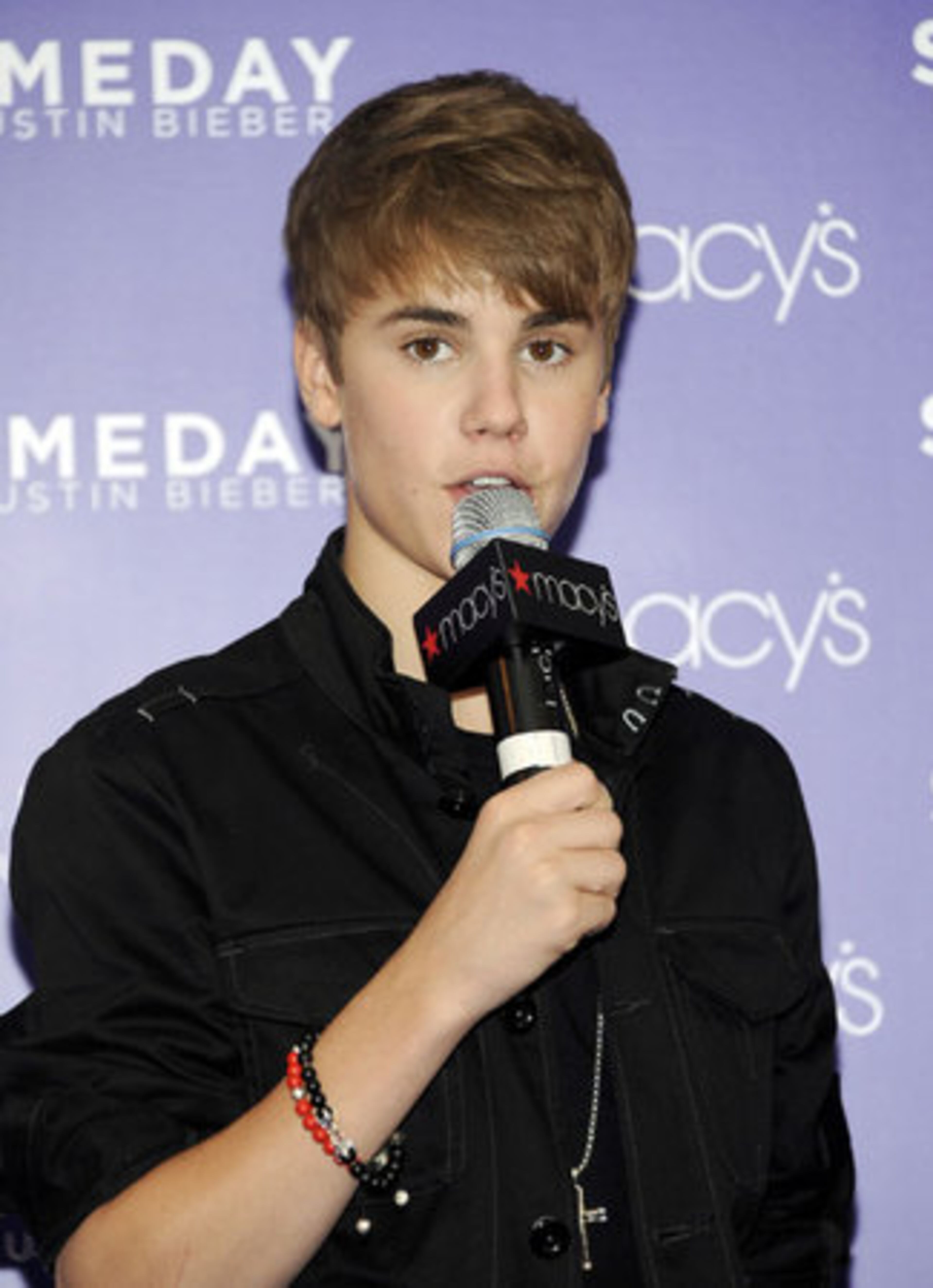 Justin Bieber talks up his new fragrance for for women, Someday.