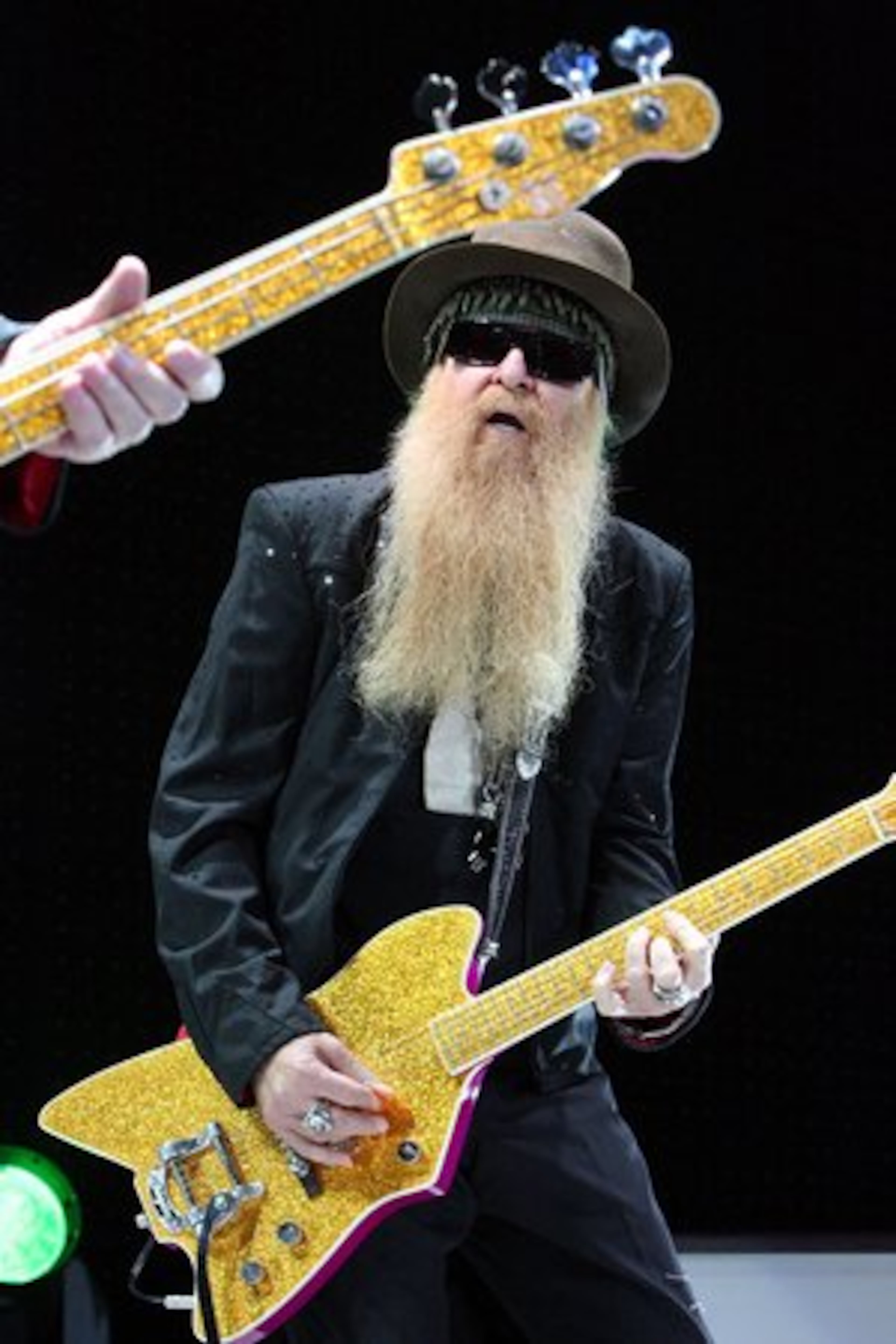 ZZ Top guitarist Billy Gibbons.
