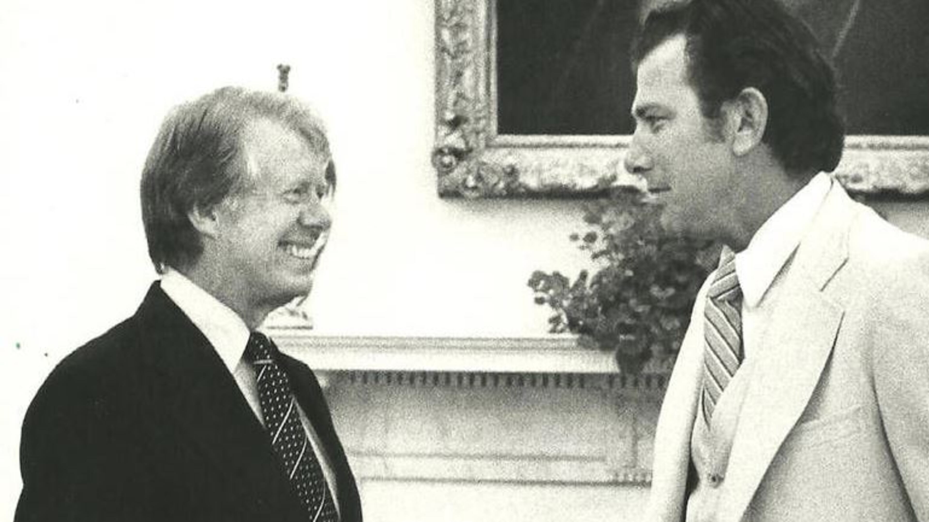 President Jimmy Carter and U.S. Rep. Dawson Mathis/Albany Herald