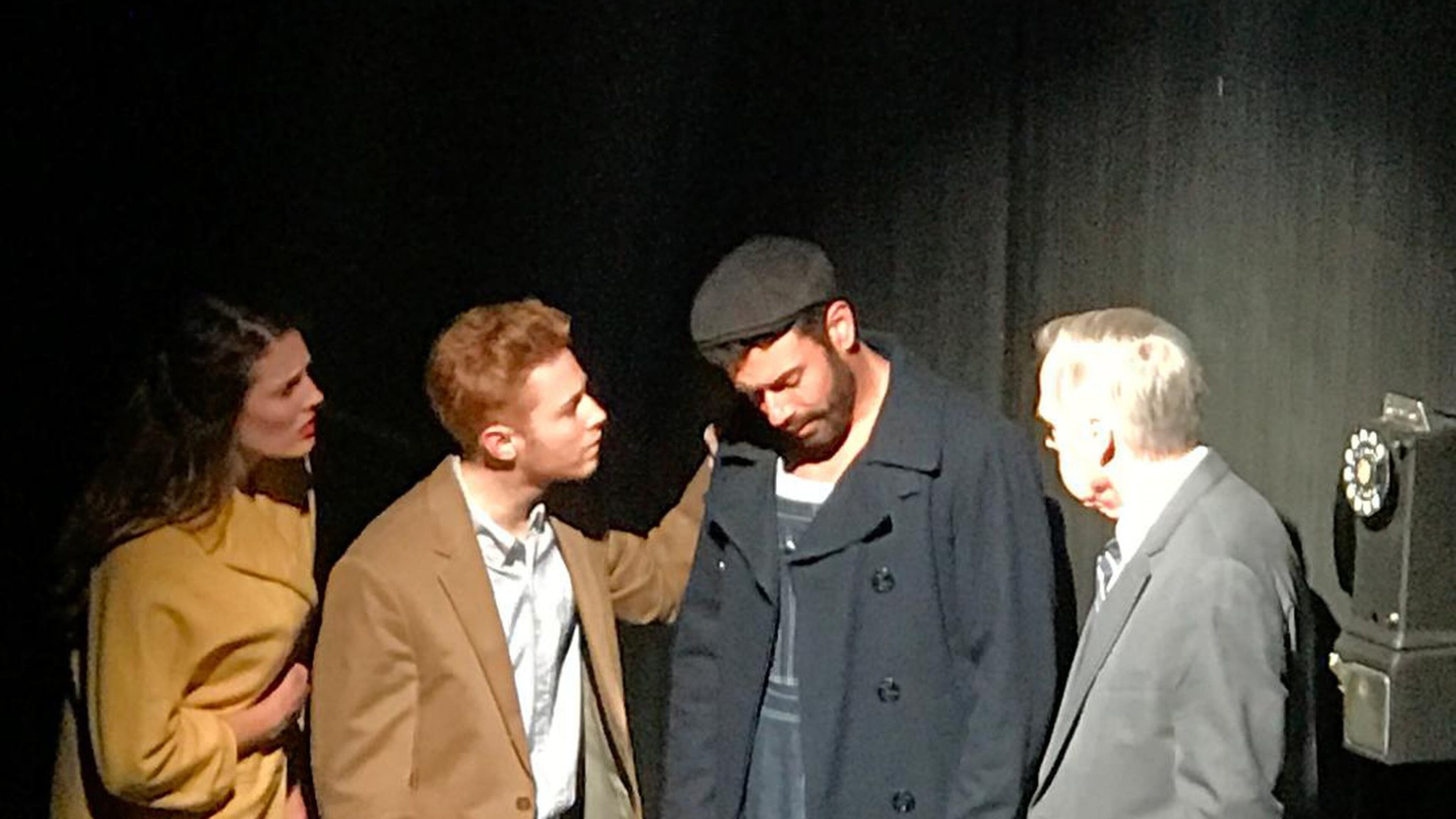 Gabrielle Stephenson, Kevin Lombard, Michael Maglio and Steve Pryor perform in “A View From the Bridge” at Marietta’s New Theatre in the Square. CONTRIBUTED BY MARIETTA’S NEW THEATRE IN THE SQUARE