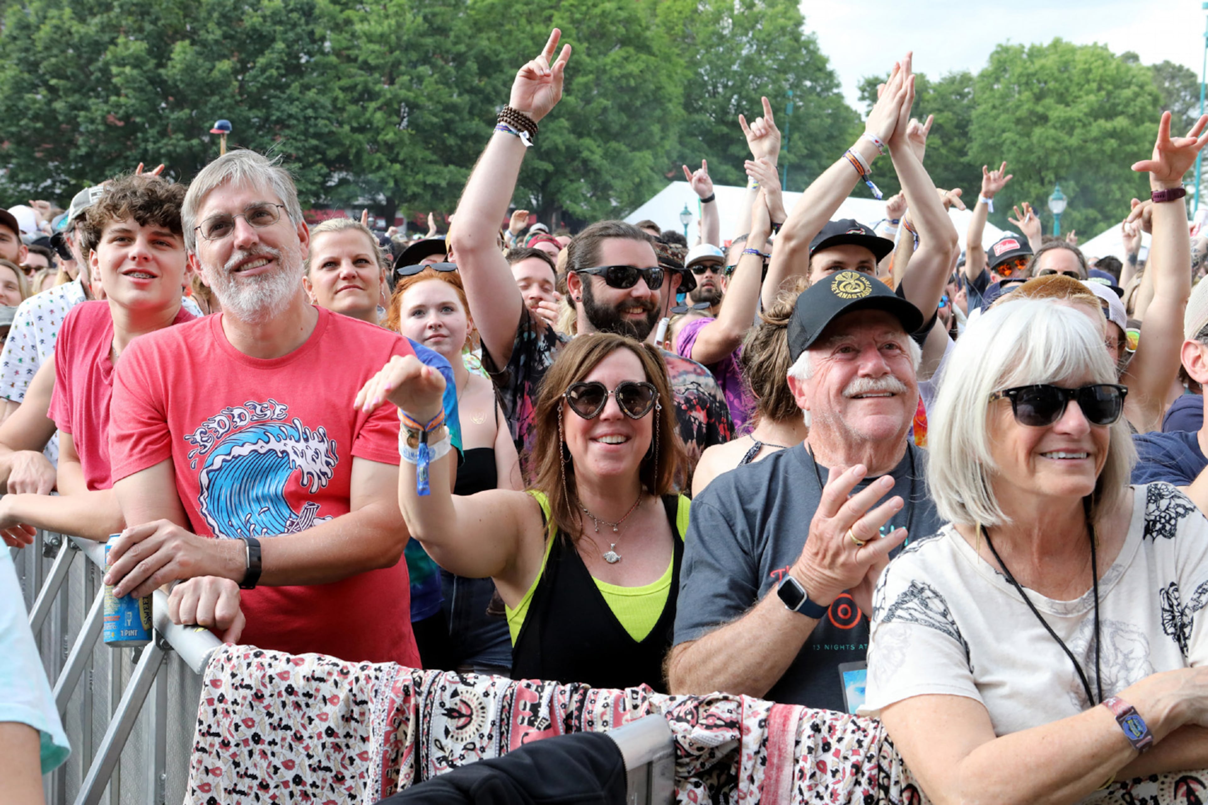 The SweetWater 420 Fest took place this weekend in Atlanta's Centennial Olympic Park. The sold-out lineup on Saturday, April 30, 2022, included the Trey Anastasio Band, Umphrey's McGee and Goose. (Photo: Robb Cohen for The Atlanta Journal-Constitution)