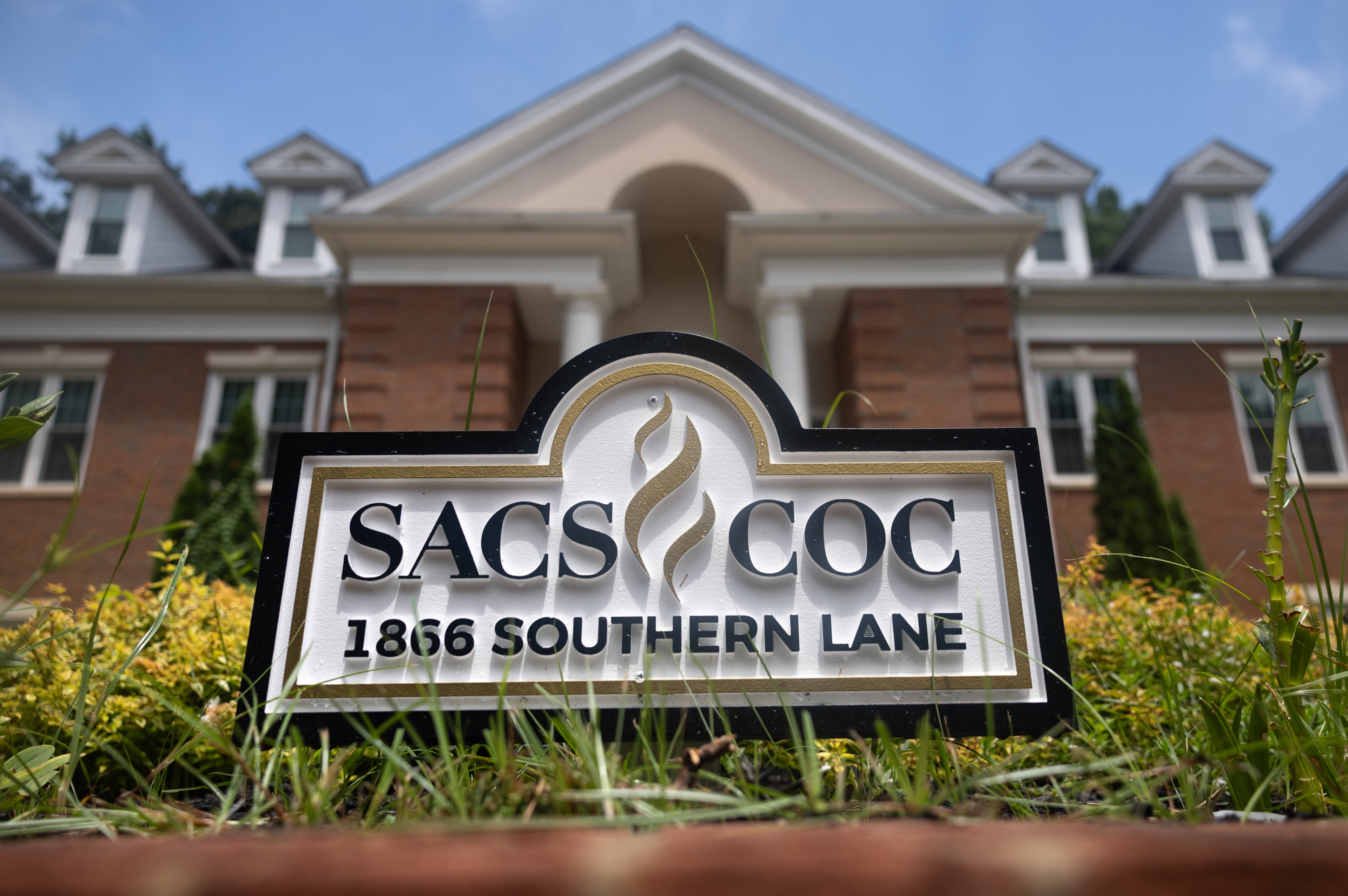 A view of the Southern Association of Colleges and Schools in Decatur on July 27, 2026. The college accreditor is changing its name to The Commission on Colleges and Universities. (Arvin Temkar/AJC)