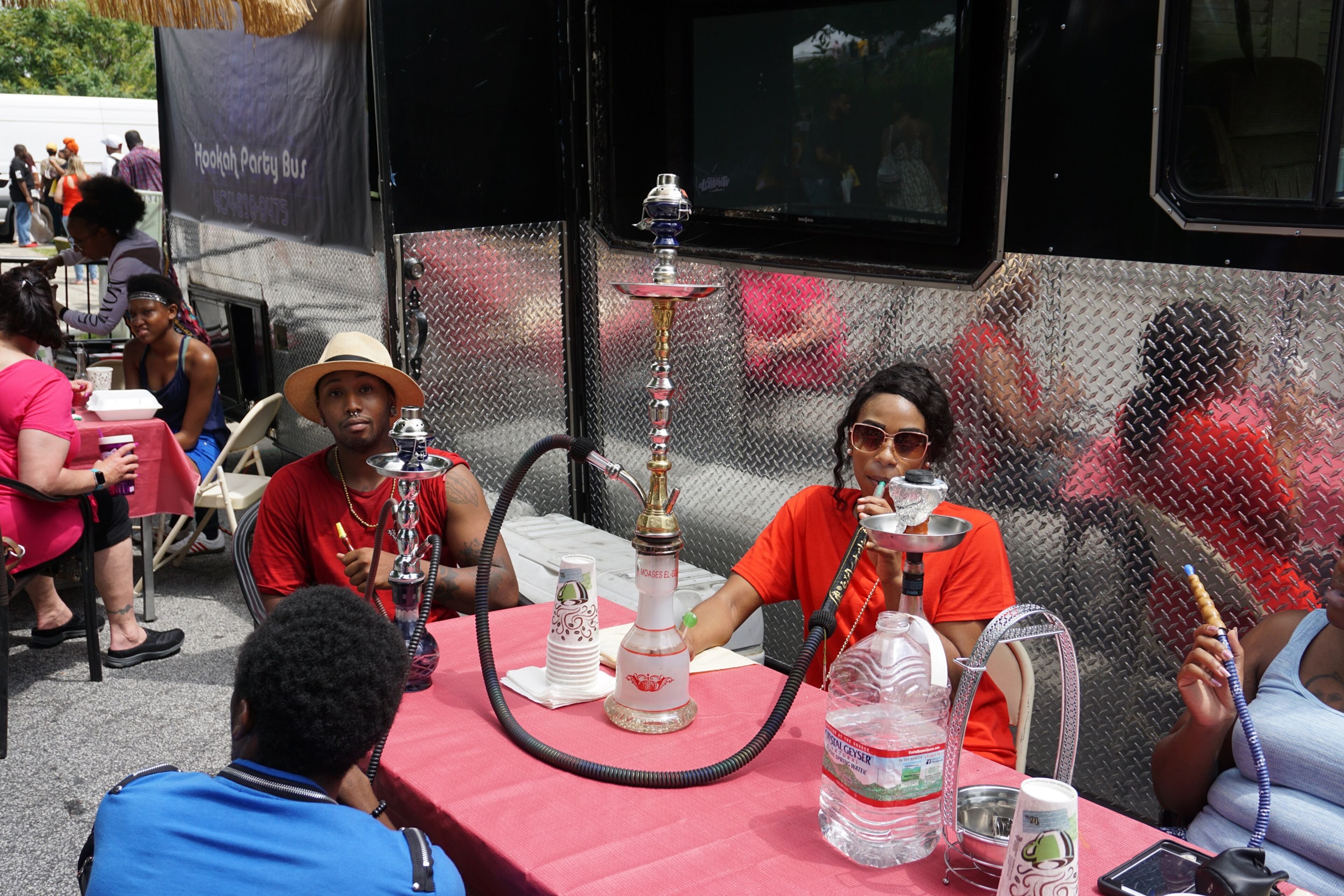 Kelsey Gay and Yannie Gray (left to right) at the Sweet Auburn Festival 2017 on Saturday, May 13, 2017.