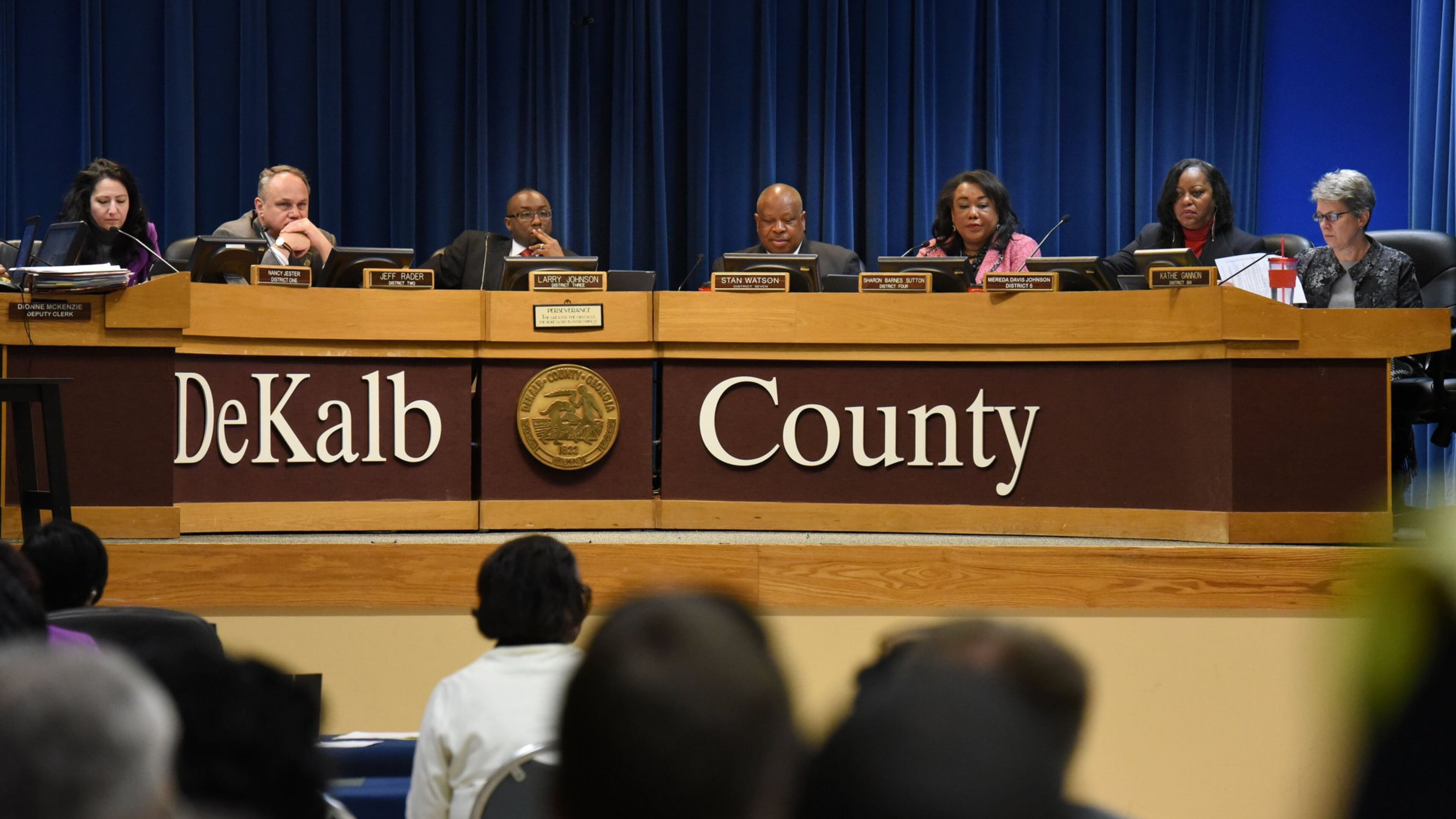 The DeKalb County Commission plans to vote on a proposal to levy a 1 percent sales tax to pay for road repaving and other infrastructure. But the initiative may not pass because of concerns it could also result in an increase in property taxes. HYOSUB SHIN / HSHIN@AJC.COM
