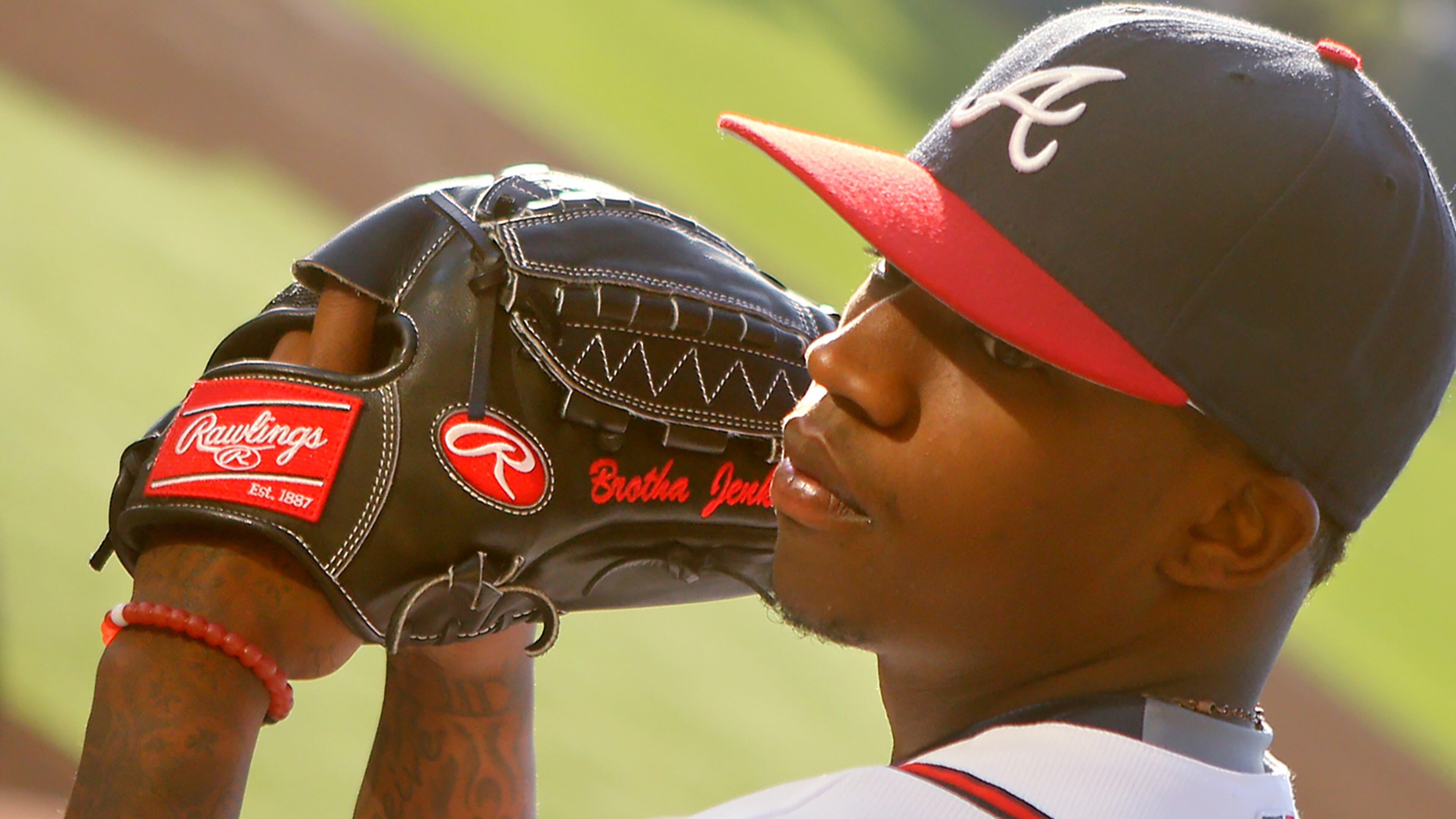Braves pitcher Tyrell Jenkins at Champion Stadium on Friday, Feb 26, 2016, at the ESPN Wide World of Sports, Lake Buena Vista, Fla. Curtis Compton / ccompton@ajc.com