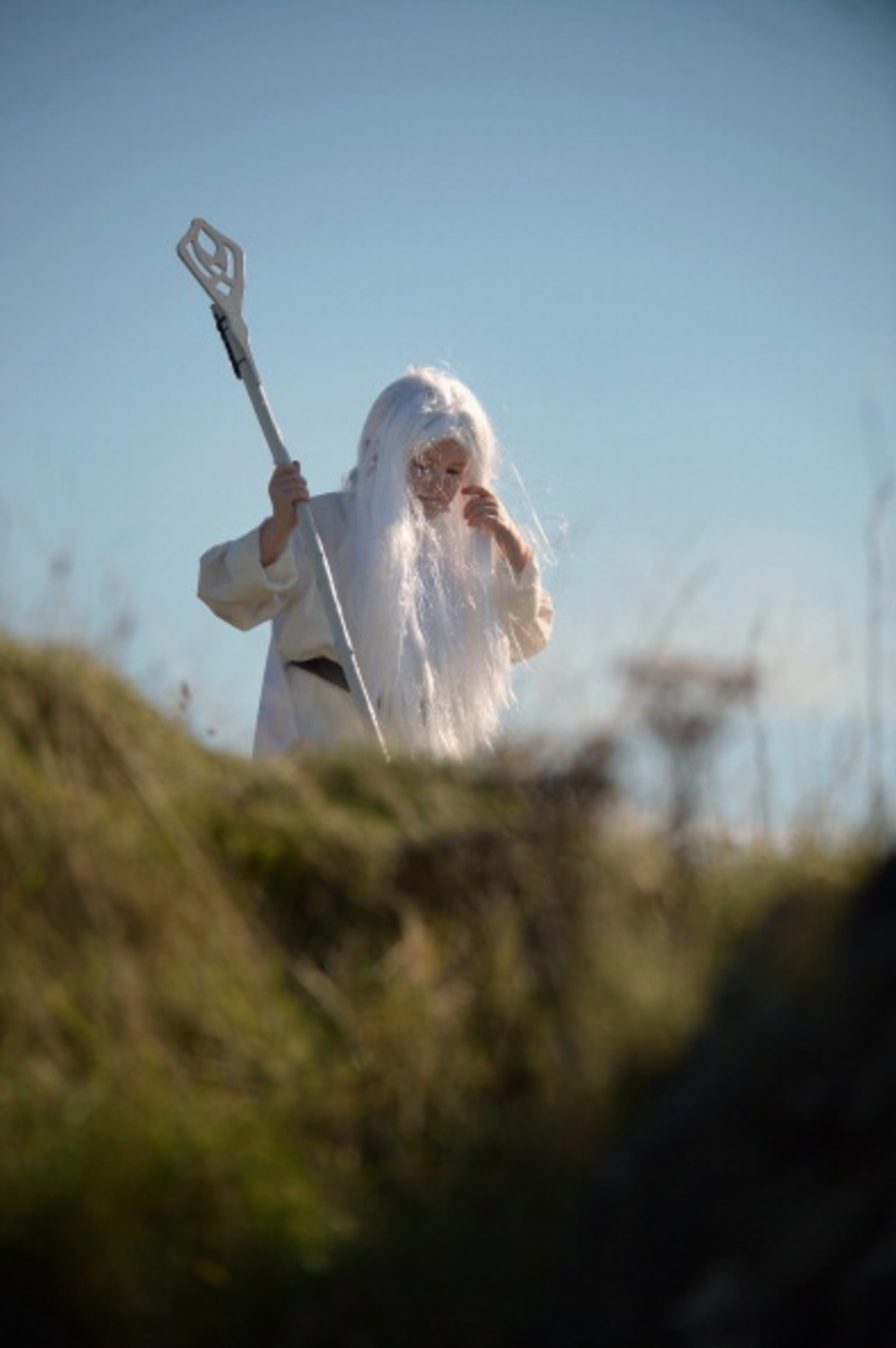 EASDALE, SEIL, SCOTLAND - SEPTEMBER 29: A competitor makes his way to compete in the World Stone Skimming Champiuonships on September 29, 2013 in Easdale,Seil,Scotland. The championships are held on the last Sunday in September each year on Easdale which is the smallest inhabited island of the Inner Hebrides. (Photo by Jeff J Mitchell/Getty Images)